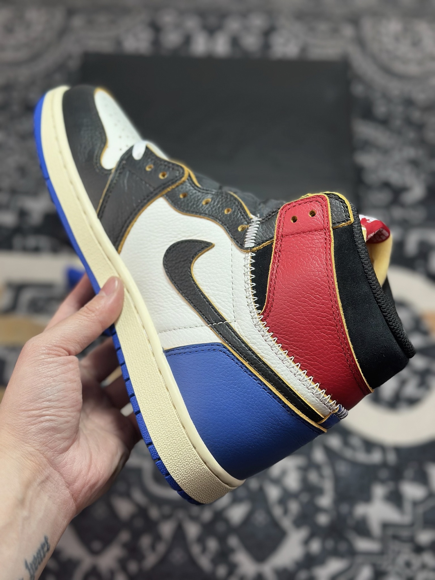 优选 原装级别 纯原 Fragment Design x Union LA x Air Jordan 1 AJ1乔1 藤原浩三方联名 IO7847-002-Top High Quatity Cheap Sneakers Fashion Clothing Clothes Bags handbags Shoes of all Brand wholesale With The best Quality And Beautiful Price from China Factory Chinese suppliers wholesaler seller 优选 原装级别 纯原 Fragment Design x Union LA x Air Jordan 1 AJ1乔1 藤原浩三方联名 IO7847-002