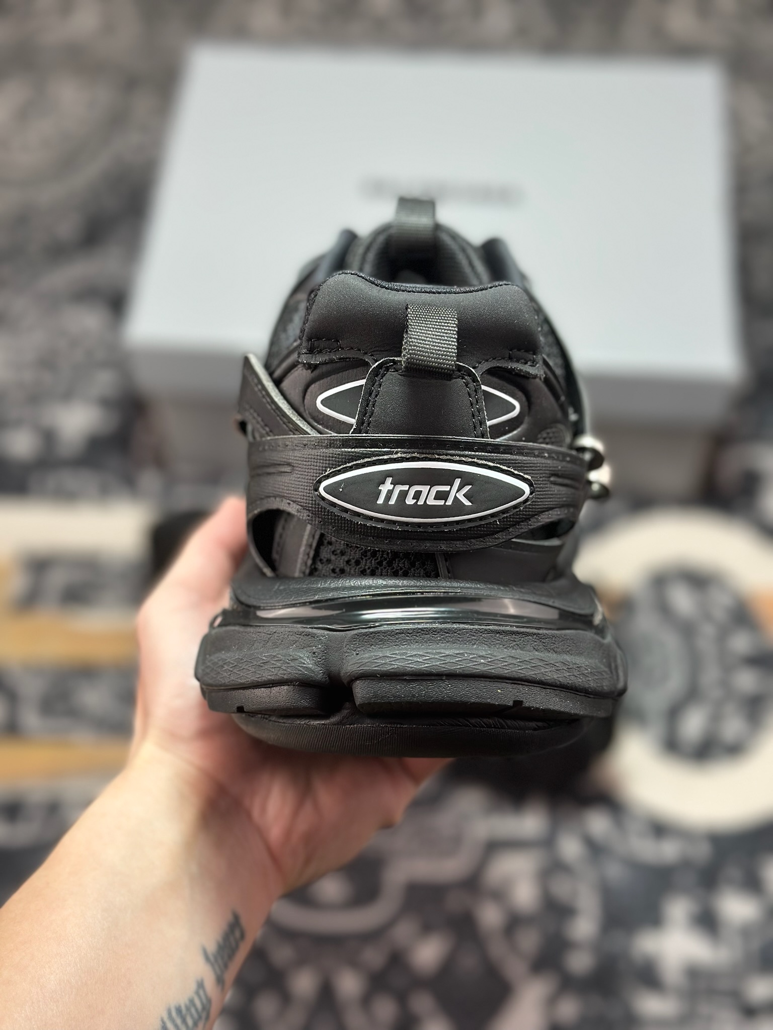 D6500 优选 原装级别 Balenciaga 巴黎世家 Track Sneaker 巴黎世家三代 户外概念复古老爹鞋