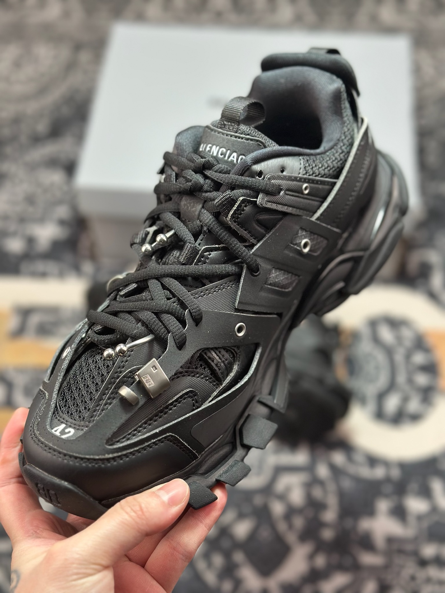 D6500 优选 原装级别 Balenciaga 巴黎世家 Track Sneaker 巴黎世家三代 户外概念复古老爹鞋