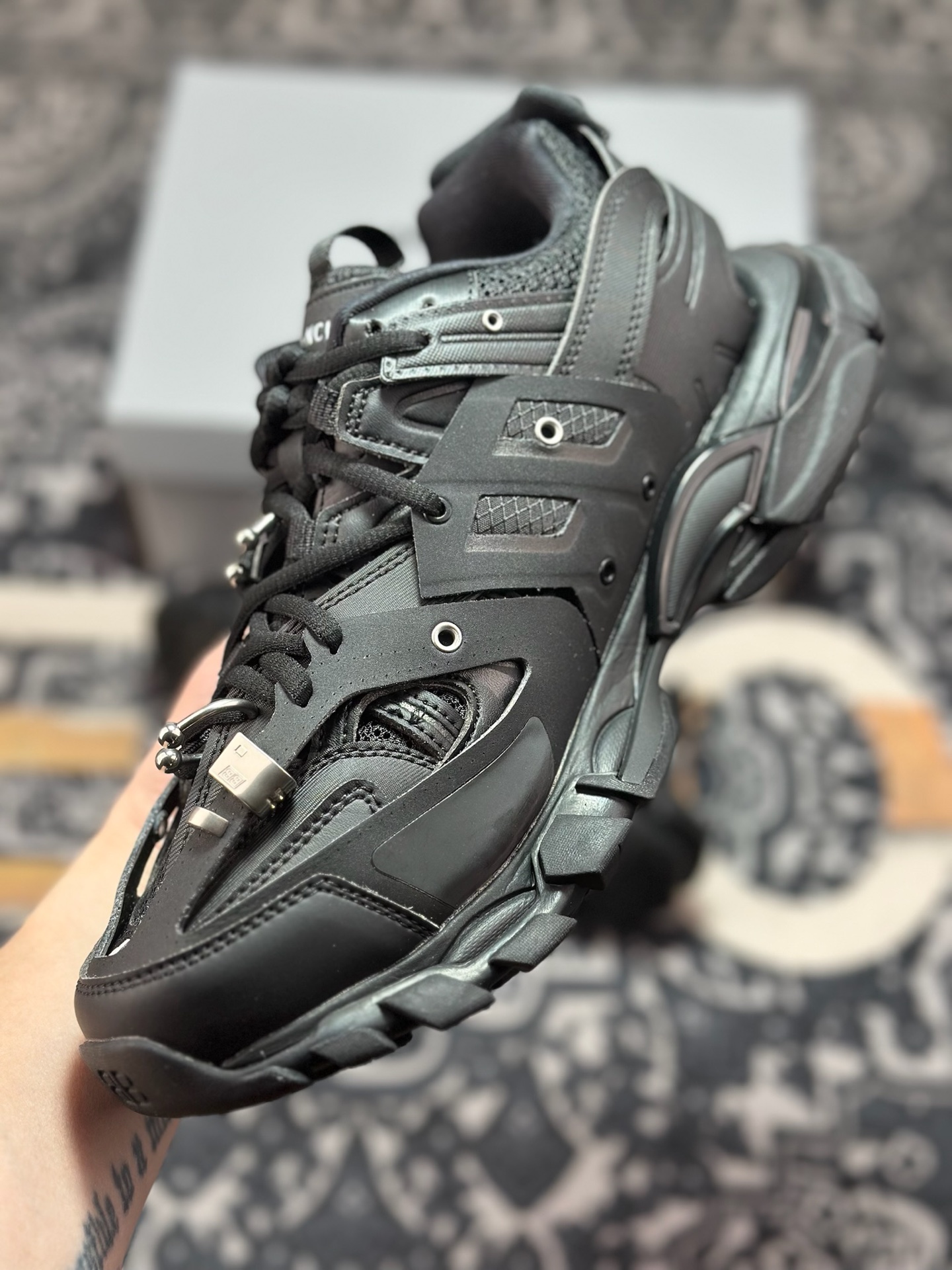 D6500 优选 原装级别 Balenciaga 巴黎世家 Track Sneaker 巴黎世家三代 户外概念复古老爹鞋