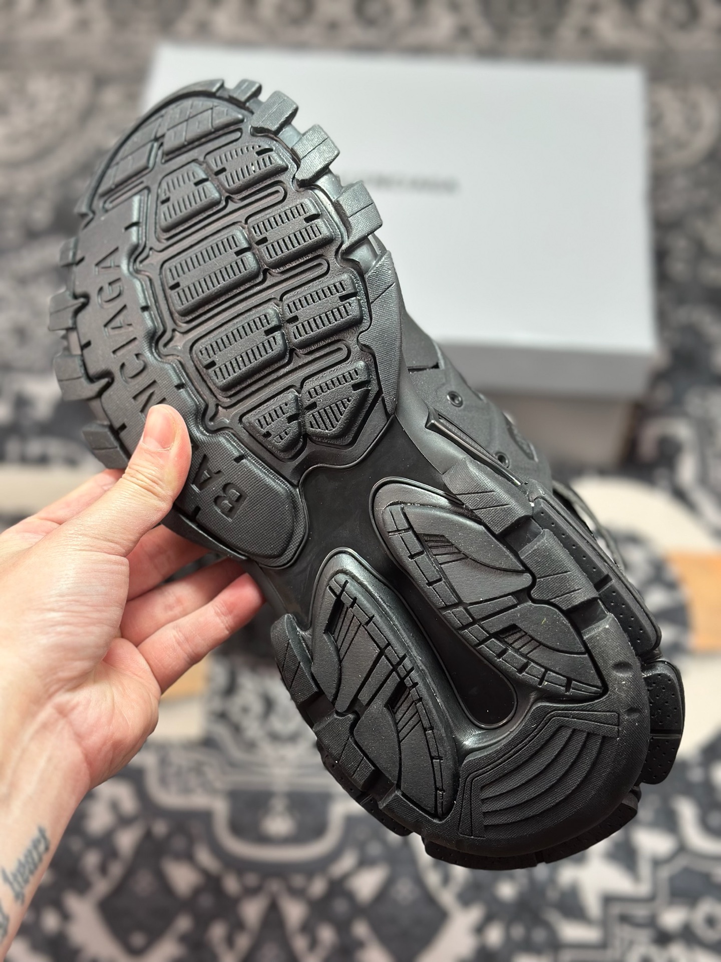 D6500 优选 原装级别 Balenciaga 巴黎世家 Track Sneaker 巴黎世家三代 户外概念复古老爹鞋