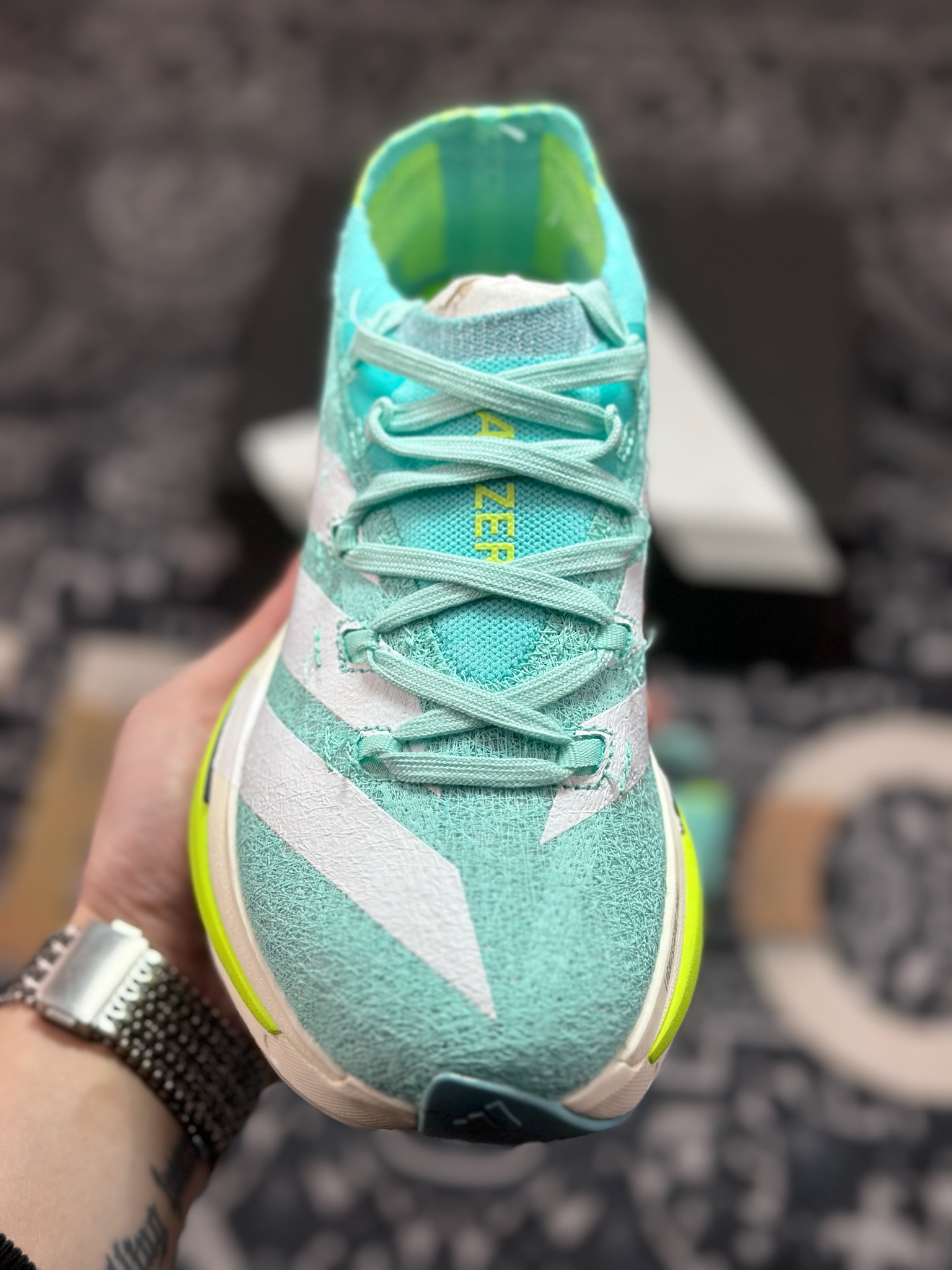 原装级别 Adidas Adizero Prime X3 Strung 舒适防滑耐磨低帮跑步鞋 JR2598-Top High Quatity Cheap Sneakers Fashion Clothing Clothes Bags handbags Shoes of all Brand wholesale With The best Quality And Beautiful Price from China Factory Chinese suppliers wholesaler seller 原装级别 Adidas Adizero Prime X3 Strung 舒适防滑耐磨低帮跑步鞋 JR2598