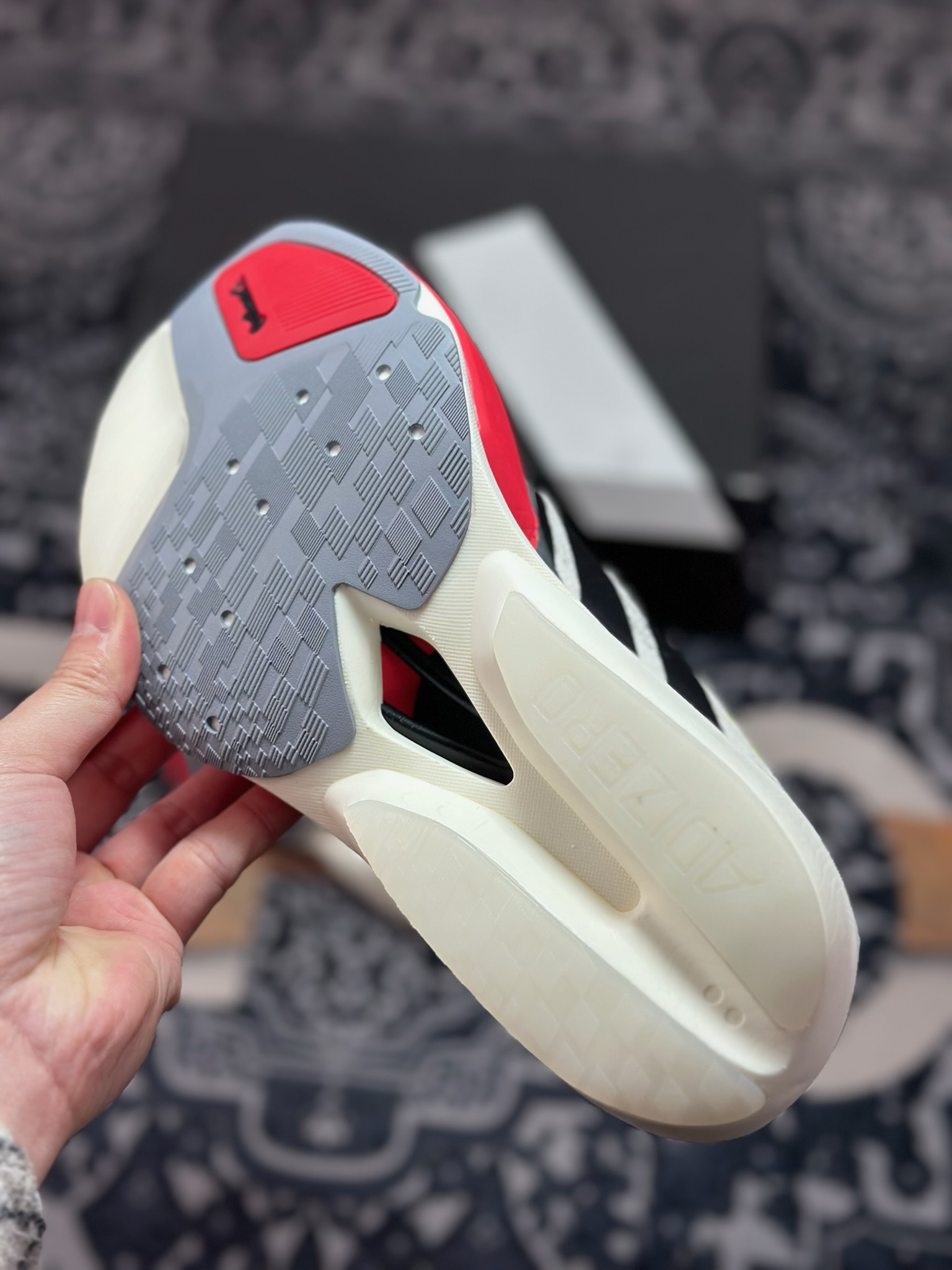 原装级别 Adidas Adizero Prime X3 Strung 舒适防滑耐磨低帮跑步鞋 JR2597-Top High Quatity Cheap Sneakers Fashion Clothing Clothes Bags handbags Shoes of all Brand wholesale With The best Quality And Beautiful Price from China Factory Chinese suppliers wholesaler seller 原装级别 Adidas Adizero Prime X3 Strung 舒适防滑耐磨低帮跑步鞋 JR2597