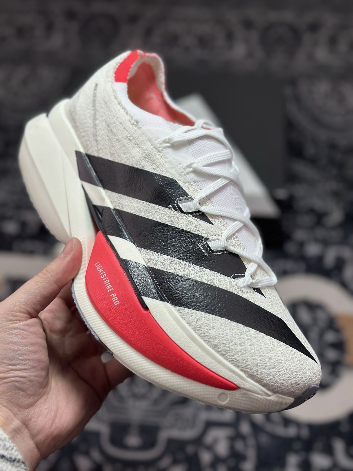 原装级别 Adidas Adizero Prime X3 Strung 舒适防滑耐磨低帮跑步鞋 JR2597-Top High Quatity Cheap Sneakers Fashion Clothing Clothes Bags handbags Shoes of all Brand wholesale With The best Quality And Beautiful Price from China Factory Chinese suppliers wholesaler seller 原装级别 Adidas Adizero Prime X3 Strung 舒适防滑耐磨低帮跑步鞋 JR2597