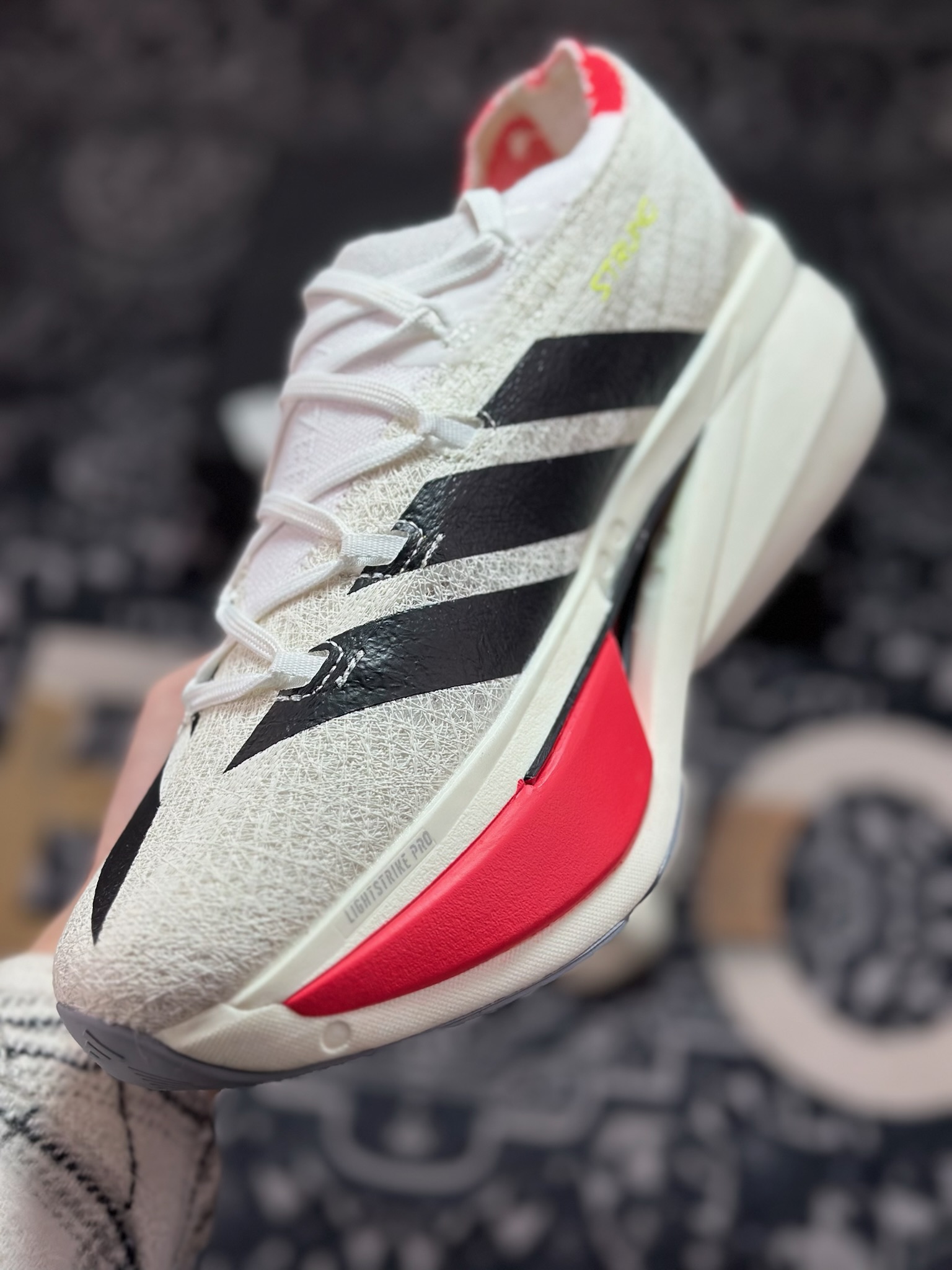 原装级别 Adidas Adizero Prime X3 Strung 舒适防滑耐磨低帮跑步鞋 JR2597-Top High Quatity Cheap Sneakers Fashion Clothing Clothes Bags handbags Shoes of all Brand wholesale With The best Quality And Beautiful Price from China Factory Chinese suppliers wholesaler seller 原装级别 Adidas Adizero Prime X3 Strung 舒适防滑耐磨低帮跑步鞋 JR2597
