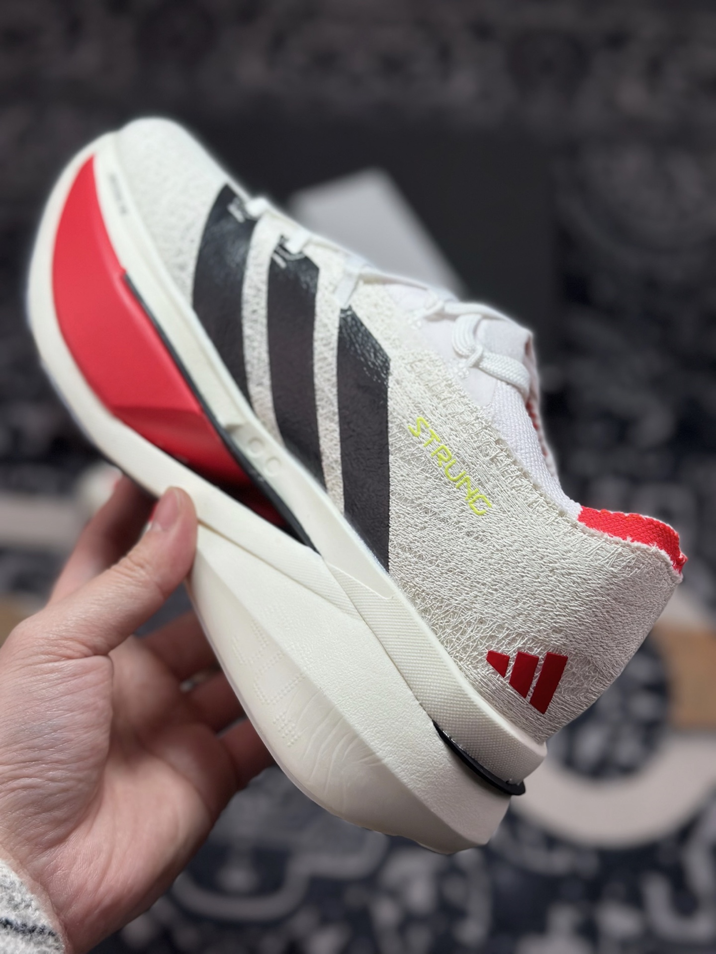 原装级别 Adidas Adizero Prime X3 Strung 舒适防滑耐磨低帮跑步鞋 JR2597-Top High Quatity Cheap Sneakers Fashion Clothing Clothes Bags handbags Shoes of all Brand wholesale With The best Quality And Beautiful Price from China Factory Chinese suppliers wholesaler seller 原装级别 Adidas Adizero Prime X3 Strung 舒适防滑耐磨低帮跑步鞋 JR2597