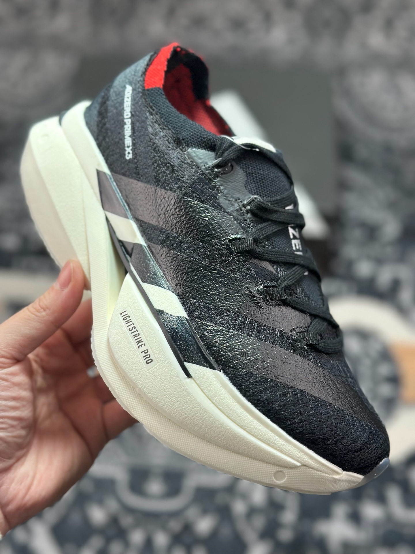 原装级别 Adidas Adizero Prime X3 Strung 舒适防滑耐磨低帮跑步鞋 JR6369-Top High Quatity Cheap Sneakers Fashion Clothing Clothes Bags handbags Shoes of all Brand wholesale With The best Quality And Beautiful Price from China Factory Chinese suppliers wholesaler seller 原装级别 Adidas Adizero Prime X3 Strung 舒适防滑耐磨低帮跑步鞋 JR6369