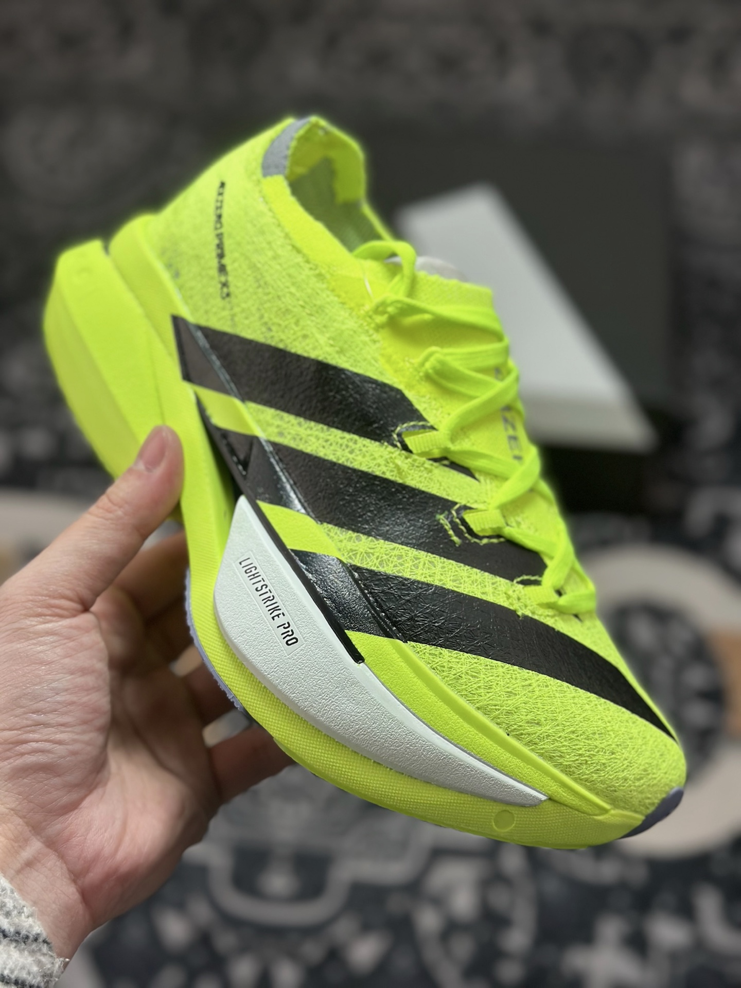原装级别 Adidas Adizero Prime X3 Strung 舒适防滑耐磨低帮跑步鞋 JI2981-Top High Quatity Cheap Sneakers Fashion Clothing Clothes Bags handbags Shoes of all Brand wholesale With The best Quality And Beautiful Price from China Factory Chinese suppliers wholesaler seller 原装级别 Adidas Adizero Prime X3 Strung 舒适防滑耐磨低帮跑步鞋 JI2981