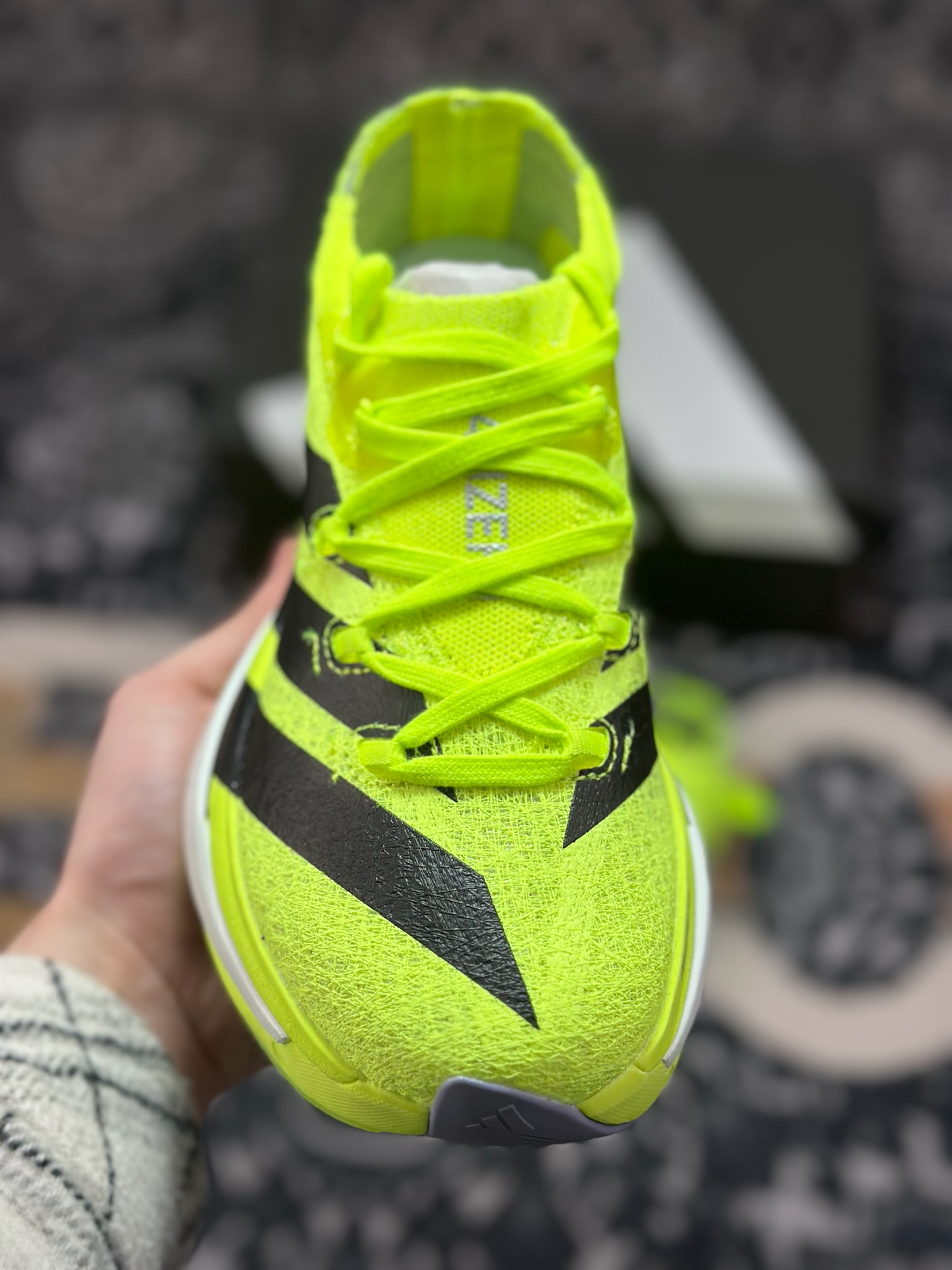 原装级别 Adidas Adizero Prime X3 Strung 舒适防滑耐磨低帮跑步鞋 JI2981-Top High Quatity Cheap Sneakers Fashion Clothing Clothes Bags handbags Shoes of all Brand wholesale With The best Quality And Beautiful Price from China Factory Chinese suppliers wholesaler seller 原装级别 Adidas Adizero Prime X3 Strung 舒适防滑耐磨低帮跑步鞋 JI2981