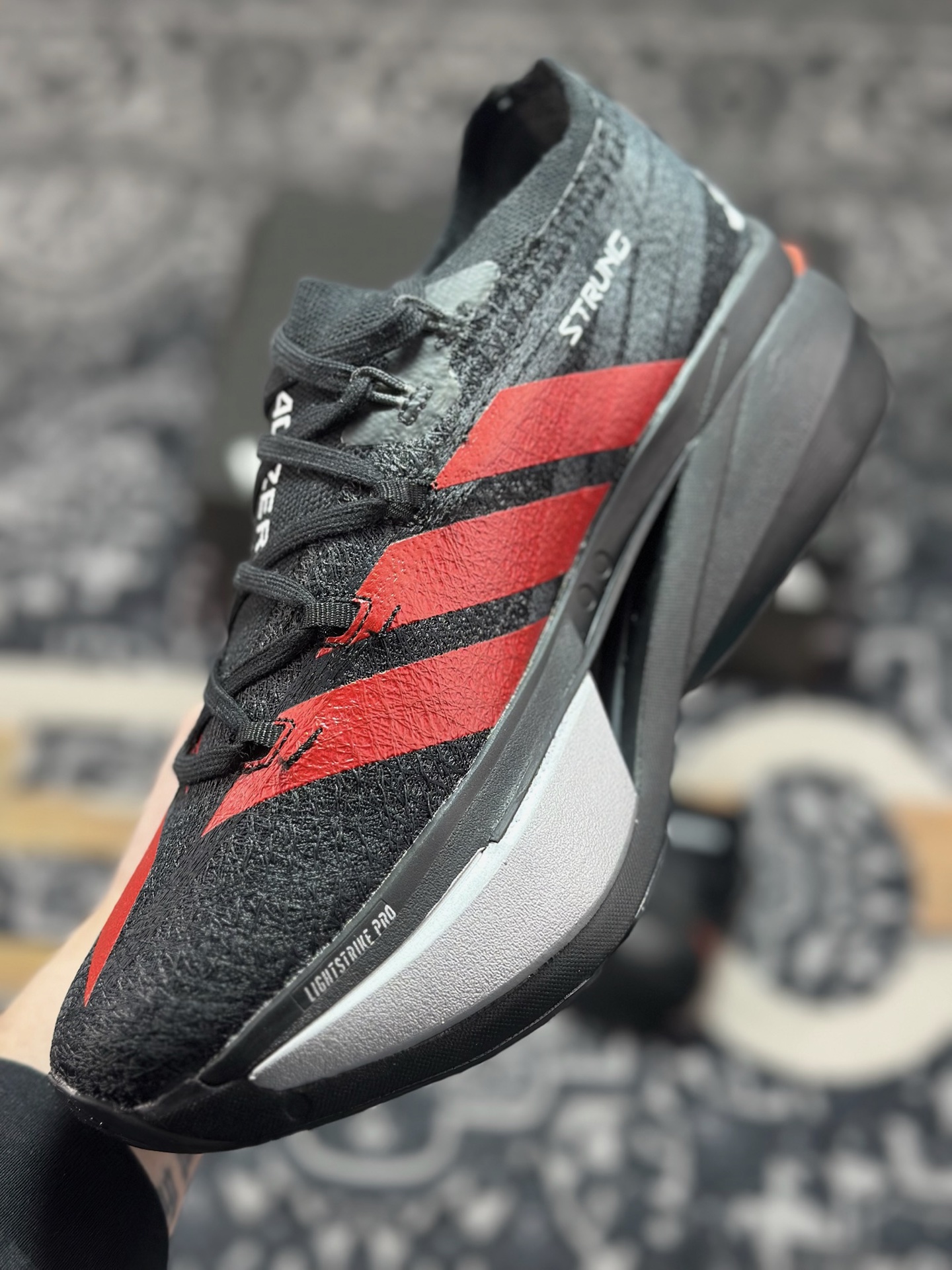 原装级别 Adidas Adizero Prime X3 Strung 舒适防滑耐磨低帮跑步鞋 KJ6946