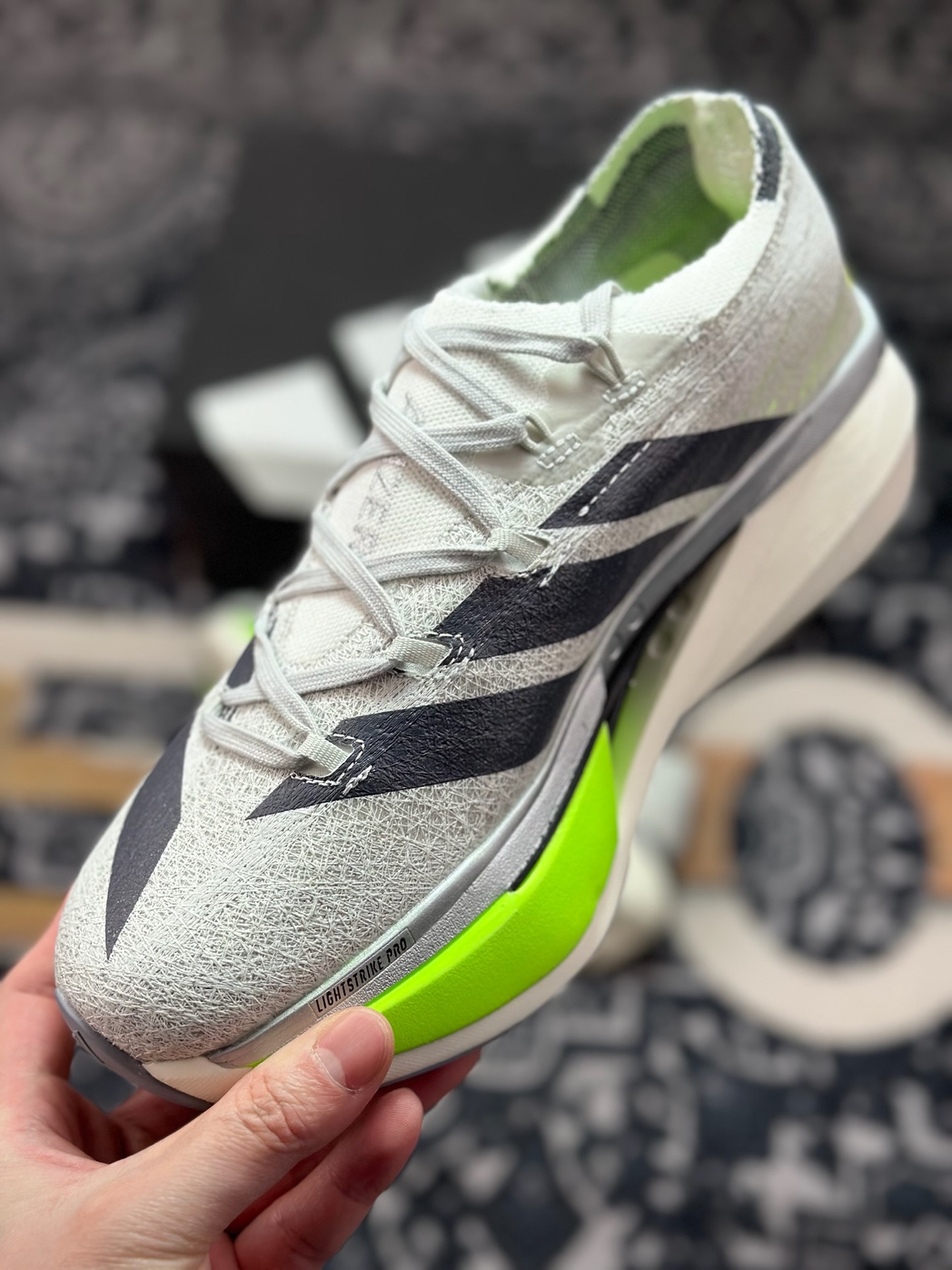 原装级别 Adidas Adizero Prime X3 Strung 舒适防滑耐磨低帮跑步鞋 JR5685-Top High Quatity Cheap Sneakers Fashion Clothing Clothes Bags handbags Shoes of all Brand wholesale With The best Quality And Beautiful Price from China Factory Chinese suppliers wholesaler seller 原装级别 Adidas Adizero Prime X3 Strung 舒适防滑耐磨低帮跑步鞋 JR5685