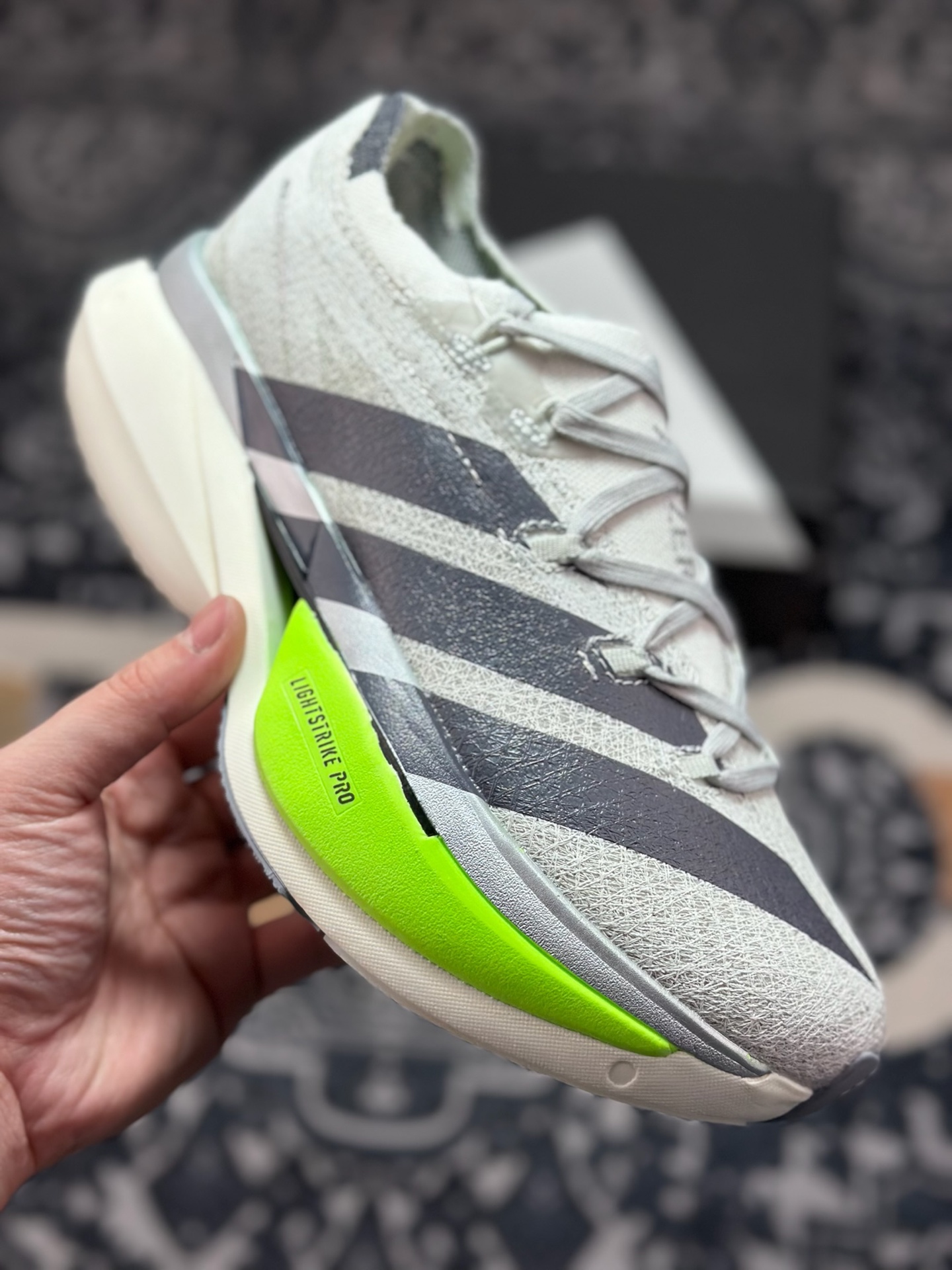 原装级别 Adidas Adizero Prime X3 Strung 舒适防滑耐磨低帮跑步鞋 JR5685-Top High Quatity Cheap Sneakers Fashion Clothing Clothes Bags handbags Shoes of all Brand wholesale With The best Quality And Beautiful Price from China Factory Chinese suppliers wholesaler seller 原装级别 Adidas Adizero Prime X3 Strung 舒适防滑耐磨低帮跑步鞋 JR5685