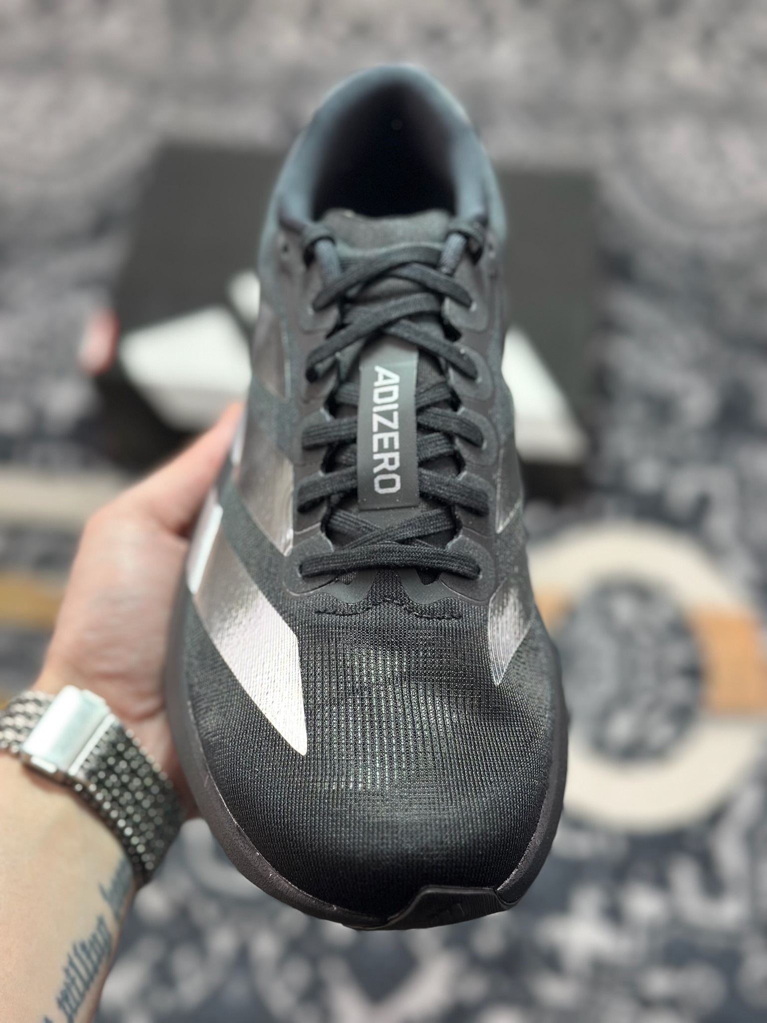 优选 原装级别 PKAD Adizero Evo SL M 白黑零度系列马拉松轻量竞速运动跑鞋 KJ9663-Top High Quatity Cheap Sneakers Fashion Clothing Clothes Bags handbags Shoes of all Brand wholesale With The best Quality And Beautiful Price from China Factory Chinese suppliers wholesaler seller 优选 原装级别 PKAD Adizero Evo SL M 白黑零度系列马拉松轻量竞速运动跑鞋 KJ9663