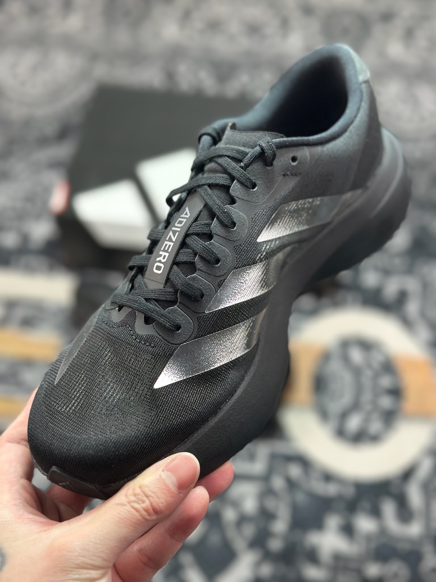 优选 原装级别 PKAD Adizero Evo SL M 白黑零度系列马拉松轻量竞速运动跑鞋 KJ9663-Top High Quatity Cheap Sneakers Fashion Clothing Clothes Bags handbags Shoes of all Brand wholesale With The best Quality And Beautiful Price from China Factory Chinese suppliers wholesaler seller 优选 原装级别 PKAD Adizero Evo SL M 白黑零度系列马拉松轻量竞速运动跑鞋 KJ9663