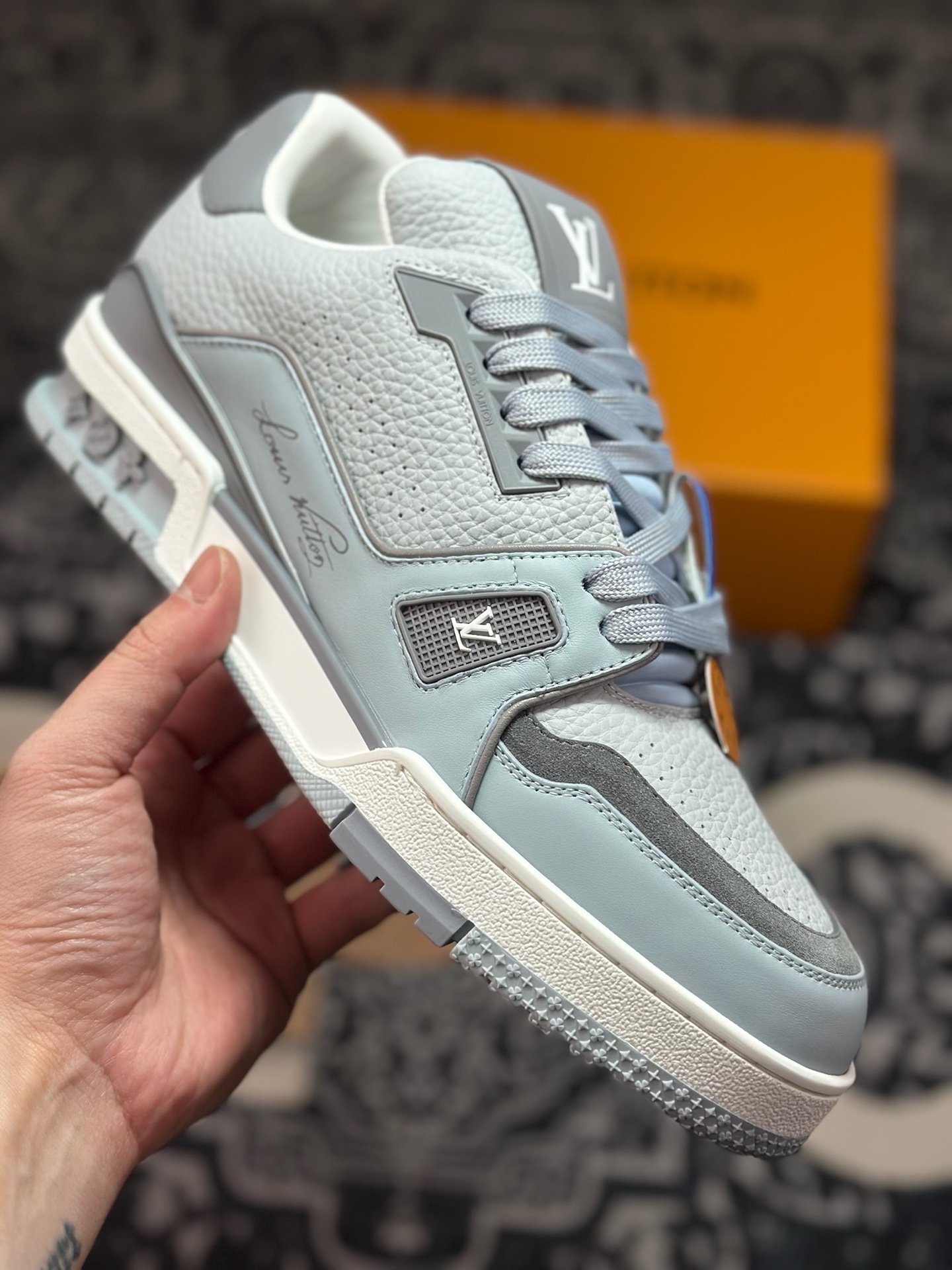 优选 原装级别 Louis Vuitton 路易威登 LV Trainer 低帮休闲板鞋