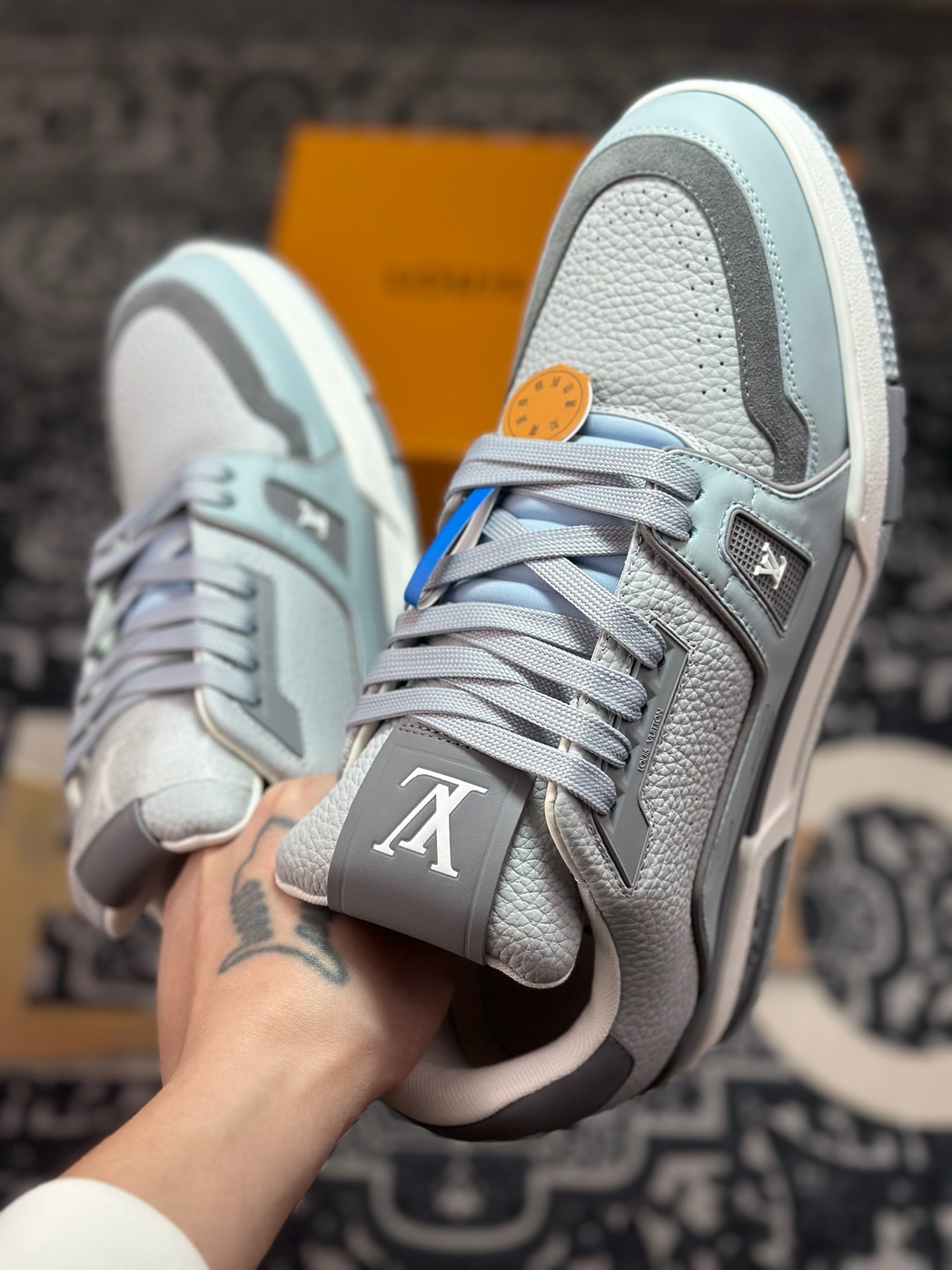 优选 原装级别 Louis Vuitton 路易威登 LV Trainer 低帮休闲板鞋