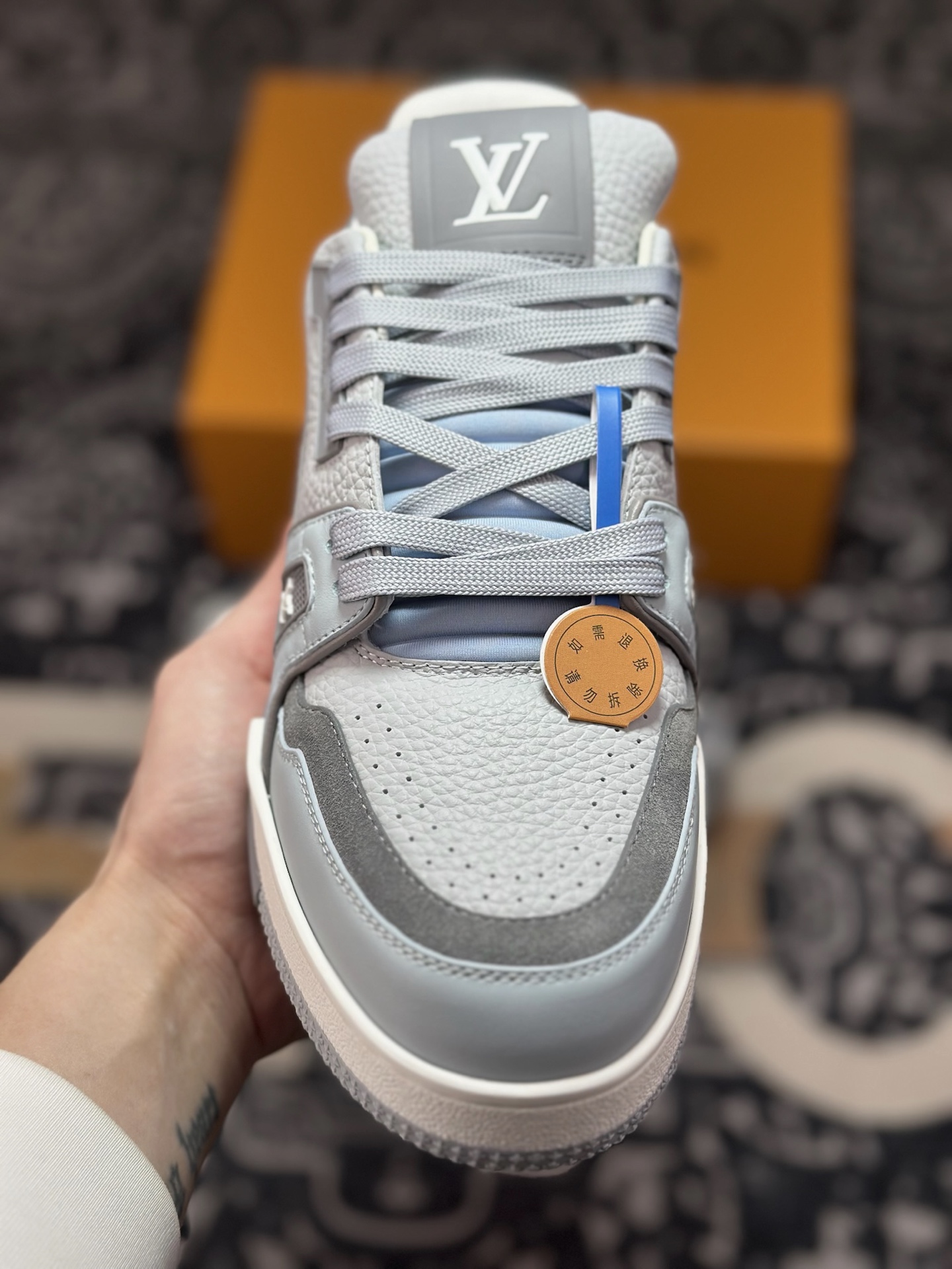优选 原装级别 Louis Vuitton 路易威登 LV Trainer 低帮休闲板鞋