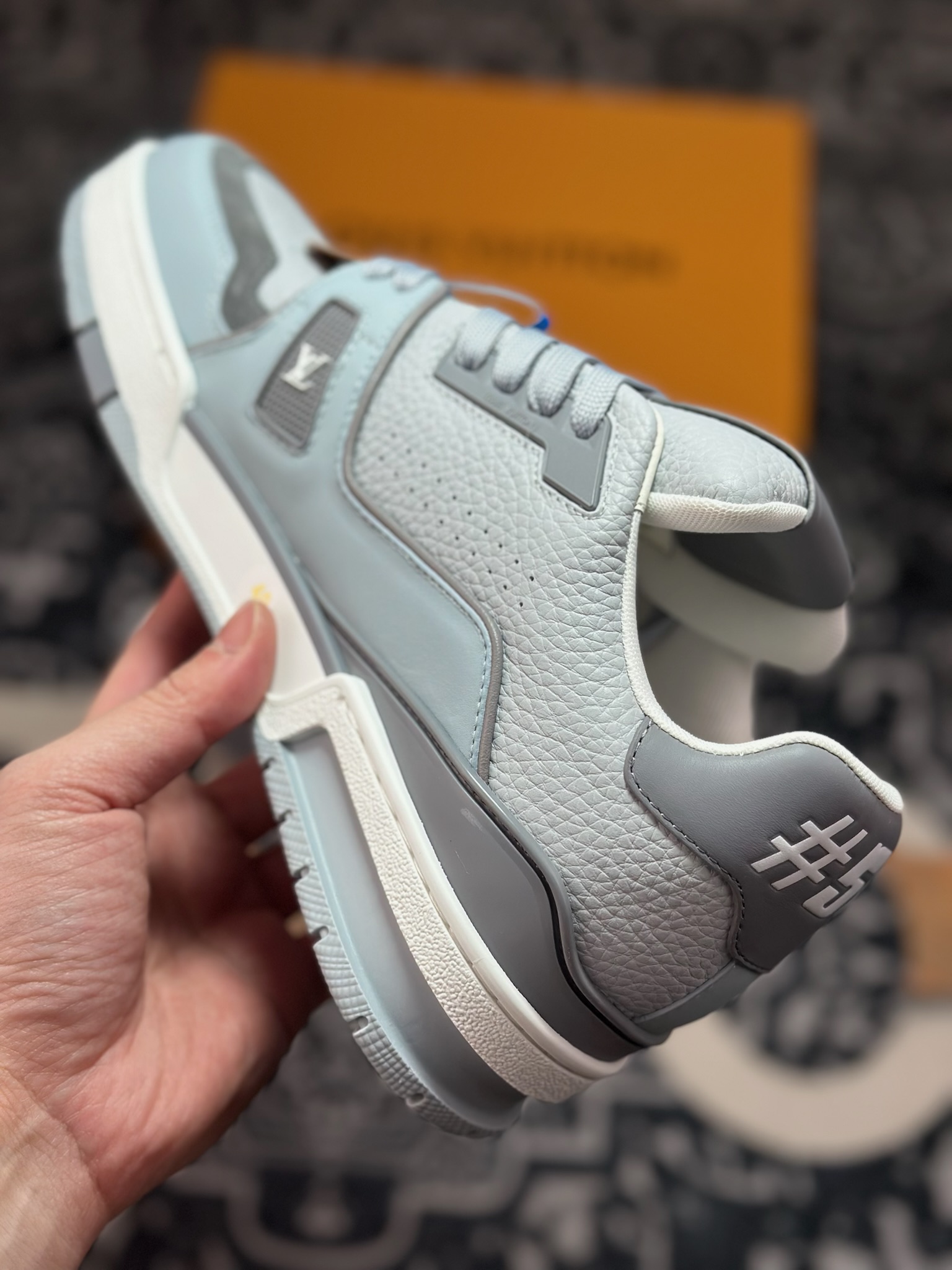 优选 原装级别 Louis Vuitton 路易威登 LV Trainer 低帮休闲板鞋