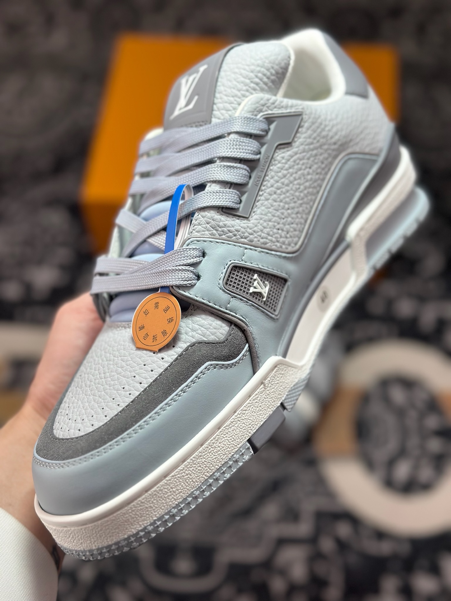 优选 原装级别 Louis Vuitton 路易威登 LV Trainer 低帮休闲板鞋