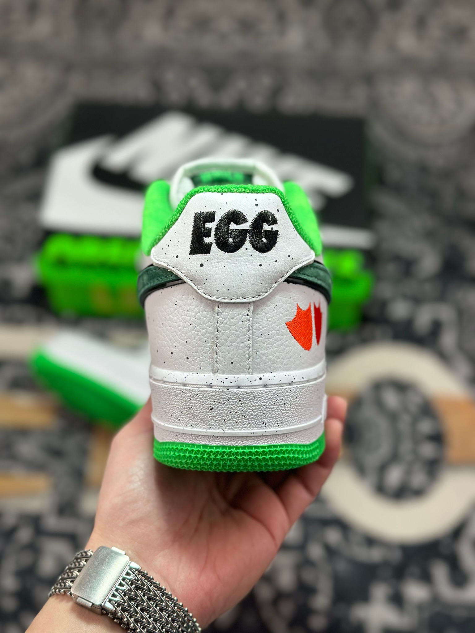 优选 原装级别 Nike x DOAF Air Force 1 Egg or Duck 白绿色 IU7613-100-Top High Quatity Cheap Sneakers Fashion Clothing Clothes Bags handbags Shoes of all Brand wholesale With The best Quality And Beautiful Price from China Factory Chinese suppliers wholesaler seller 优选 原装级别 Nike x DOAF Air Force 1 Egg or Duck 白绿色 IU7613-100