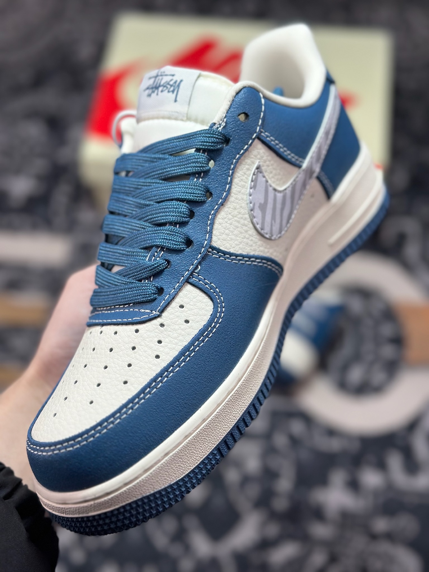 原装级别 Nike Air Force 1'07 Low 斯图西联名款 空军一号低帮休闲板鞋 XL1979-132-Top High Quatity Cheap Sneakers Fashion Clothing Clothes Bags handbags Shoes of all Brand wholesale With The best Quality And Beautiful Price from China Factory Chinese suppliers wholesaler seller 原装级别 Nike Air Force 1'07 Low 斯图西联名款 空军一号低帮休闲板鞋 XL1979-132