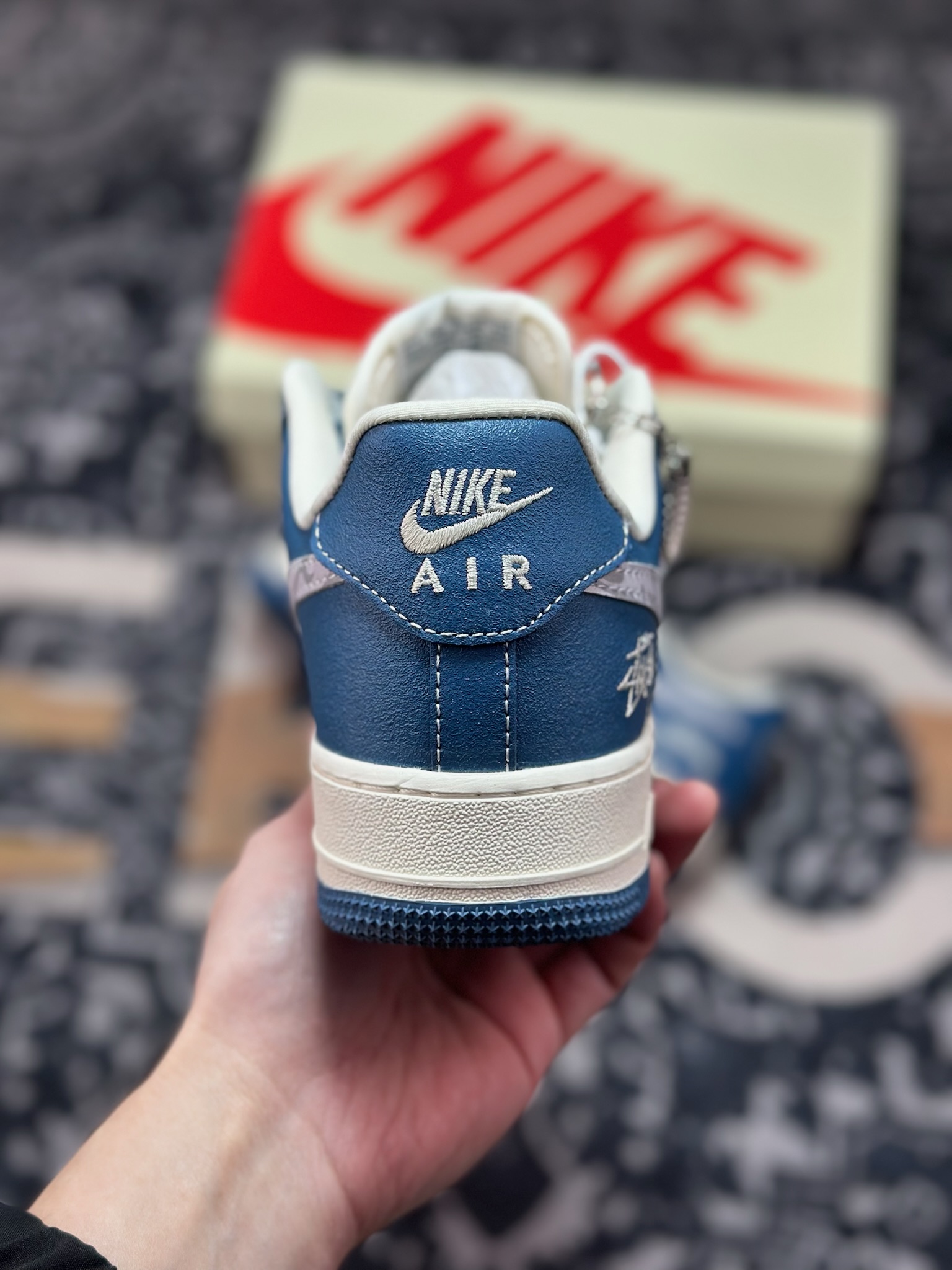 原装级别 Nike Air Force 1'07 Low 斯图西联名款 空军一号低帮休闲板鞋 XL1979-132-Top High Quatity Cheap Sneakers Fashion Clothing Clothes Bags handbags Shoes of all Brand wholesale With The best Quality And Beautiful Price from China Factory Chinese suppliers wholesaler seller 原装级别 Nike Air Force 1'07 Low 斯图西联名款 空军一号低帮休闲板鞋 XL1979-132