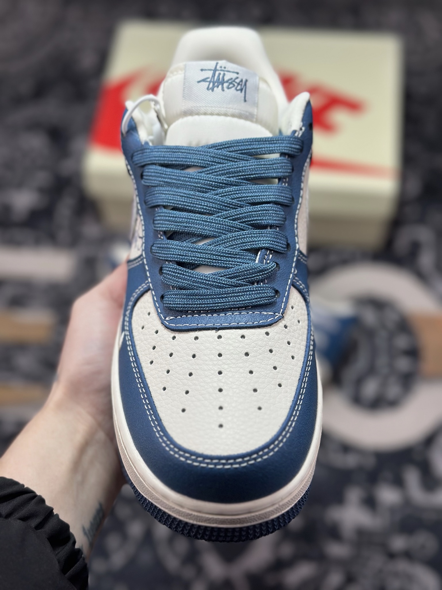 原装级别 Nike Air Force 1'07 Low 斯图西联名款 空军一号低帮休闲板鞋 XL1979-132-Top High Quatity Cheap Sneakers Fashion Clothing Clothes Bags handbags Shoes of all Brand wholesale With The best Quality And Beautiful Price from China Factory Chinese suppliers wholesaler seller 原装级别 Nike Air Force 1'07 Low 斯图西联名款 空军一号低帮休闲板鞋 XL1979-132