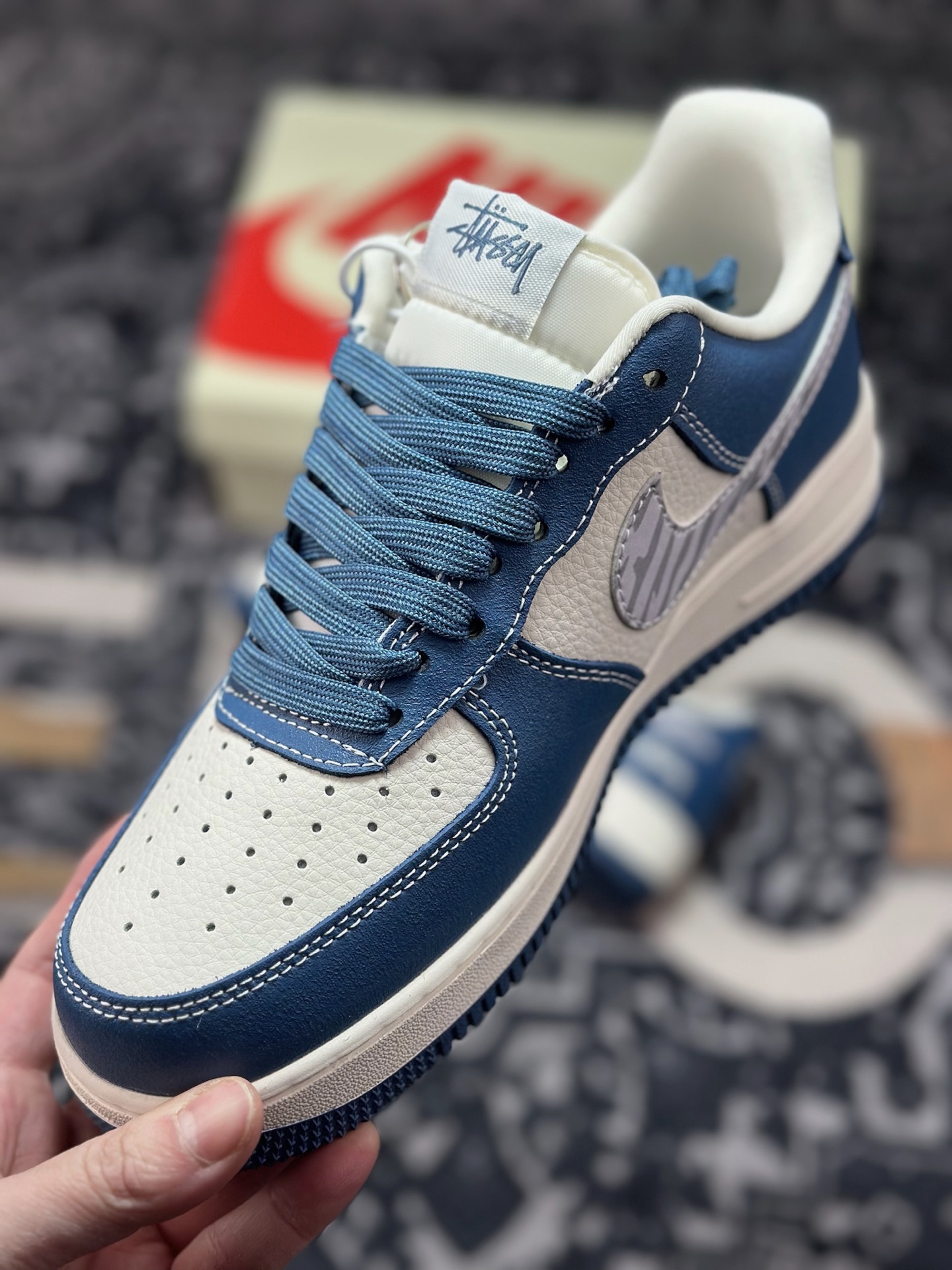 原装级别 Nike Air Force 1'07 Low 斯图西联名款 空军一号低帮休闲板鞋 XL1979-132-Top High Quatity Cheap Sneakers Fashion Clothing Clothes Bags handbags Shoes of all Brand wholesale With The best Quality And Beautiful Price from China Factory Chinese suppliers wholesaler seller 原装级别 Nike Air Force 1'07 Low 斯图西联名款 空军一号低帮休闲板鞋 XL1979-132