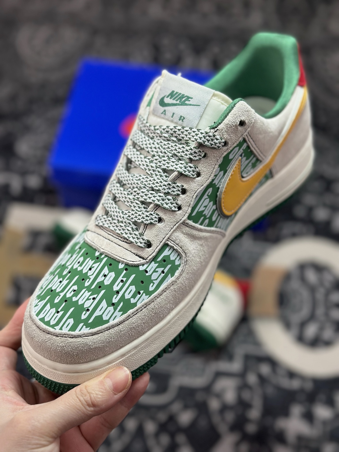 原装级别 Nike Air Force 1'07 Low 灰绿撞色 空军一号低帮休闲板鞋 SY1388-025-Top High Quatity Cheap Sneakers Fashion Clothing Clothes Bags handbags Shoes of all Brand wholesale With The best Quality And Beautiful Price from China Factory Chinese suppliers wholesaler seller 原装级别 Nike Air Force 1'07 Low 灰绿撞色 空军一号低帮休闲板鞋 SY1388-025