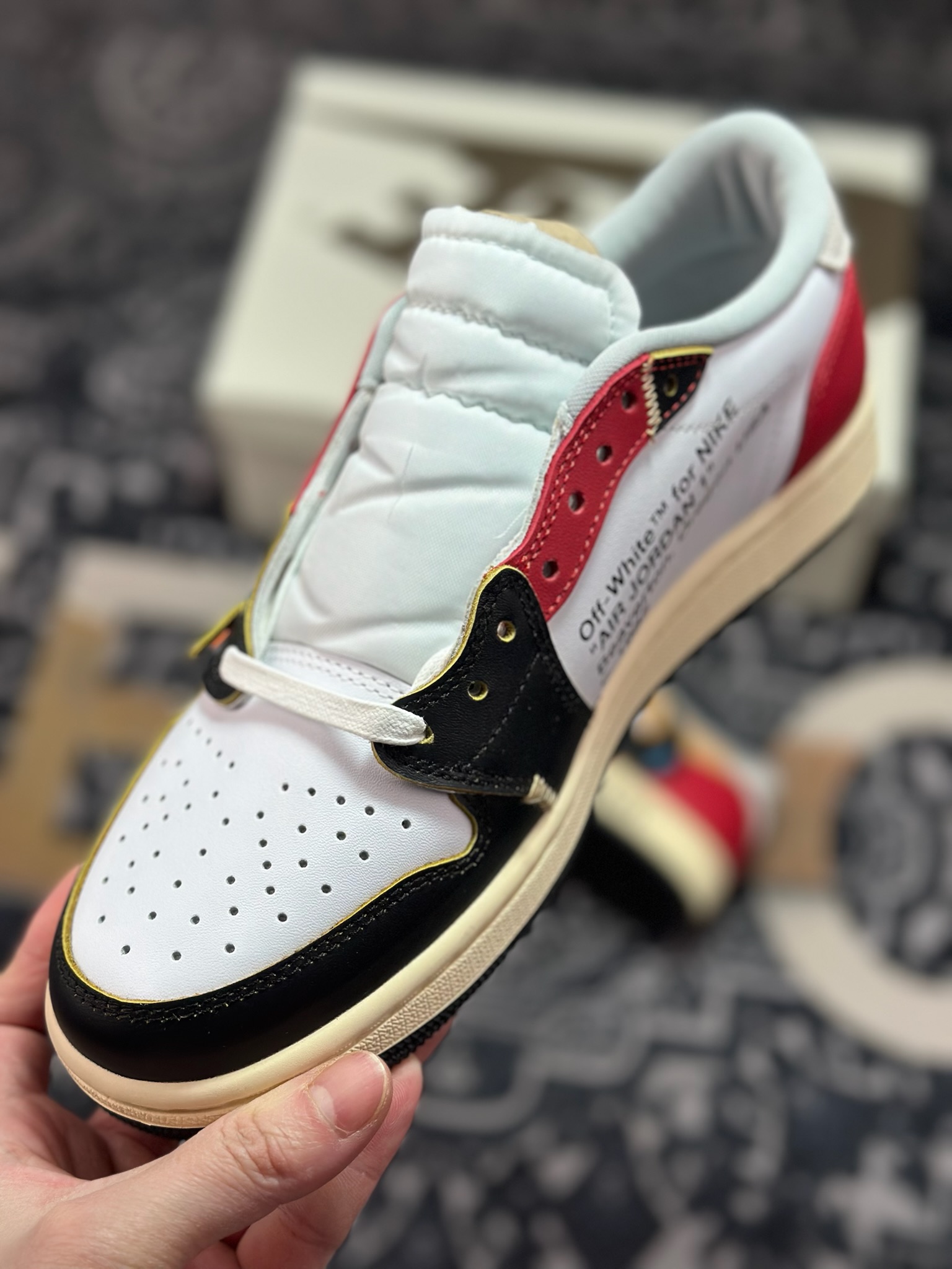 原装级别 AJ1倒勾限定Travis Scott x Air Jordan 1 ” Reverse Mocha “ AJ1乔1 TS UN 联名倒钩 低帮文化篮球鞋 XZ6868-005