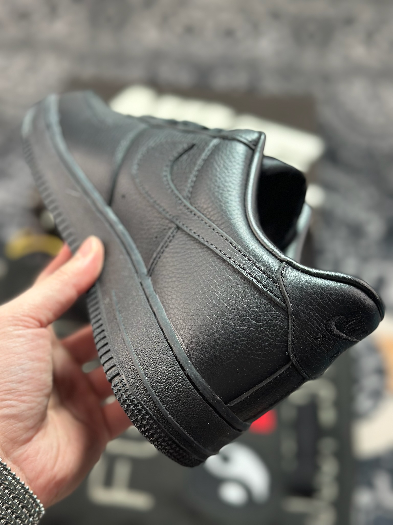Cactus Plant Flea Market/CPFM x Nike Air Force 1 07 Low”Black White”空军一号系列低帮经典百搭休闲运动板鞋“联名黑白大补丁字母” HJ8463-001-Top High Quatity Cheap Sneakers Fashion Clothing Clothes Bags handbags Shoes of all Brand wholesale With The best Quality And Beautiful Price from China Factory Chinese suppliers wholesaler seller Cactus Plant Flea Market/CPFM x Nike Air Force 1 07 Low”Black White”空军一号系列低帮经典百搭休闲运动板鞋“联名黑白大补丁字母” HJ8463-001