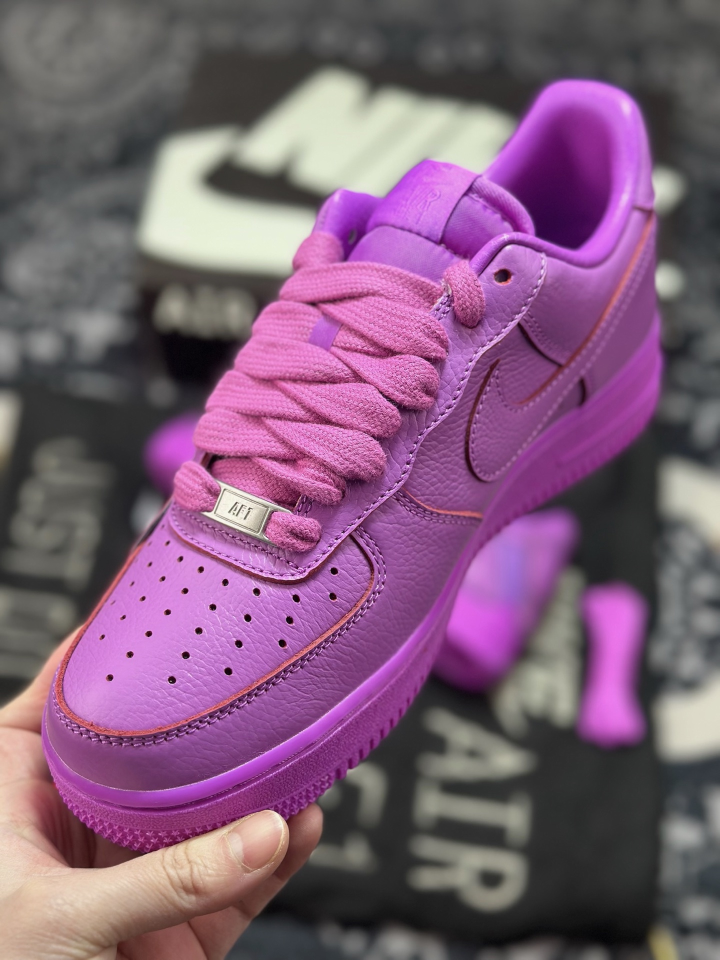 Cactus Plant Flea Market/CPFM x Nike Air Force 1 07 Low”Fuchsia Dream”空军一号系列低帮经典百搭休闲运动板鞋“联名梦幻紫放大补丁字母”FQ7069-500-Chinese wholesaler seller Clothes Bags handbags wholesale Shoes High Quatity wholesaler seller Cheap Sneakers from China Factory Chinese suppliers china wholesale clothing wholesaler seller Cactus Plant Flea Market/CPFM x Nike Air Force 1 07 Low”Fuchsia Dream”空军一号系列低帮经典百搭休闲运动板鞋“联名梦幻紫放大补丁字母”FQ7069-500