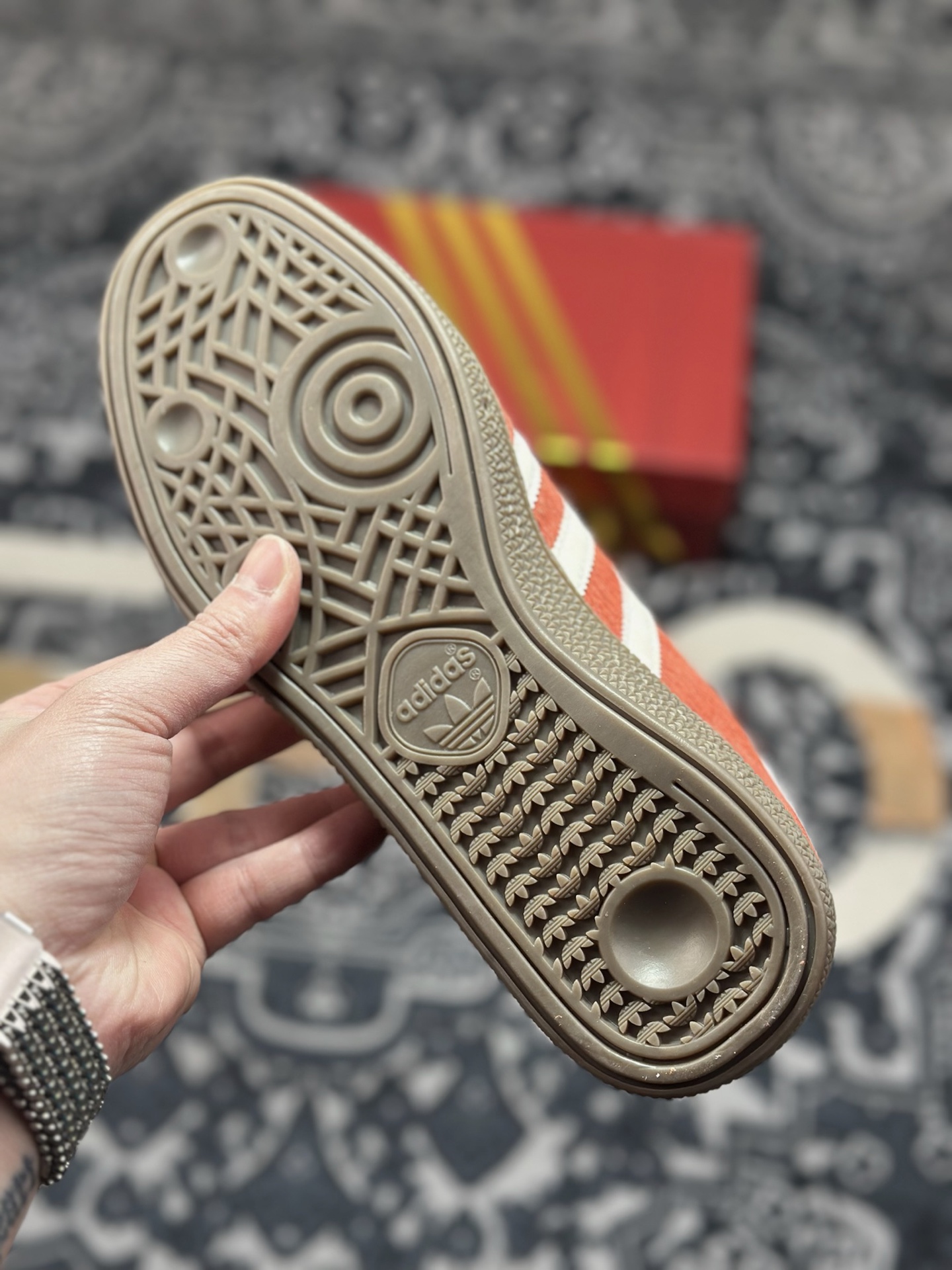 原装级别 adidas originals HANDBALL SPEZIAL CNY新年款 马年限定 红色 KJ6299