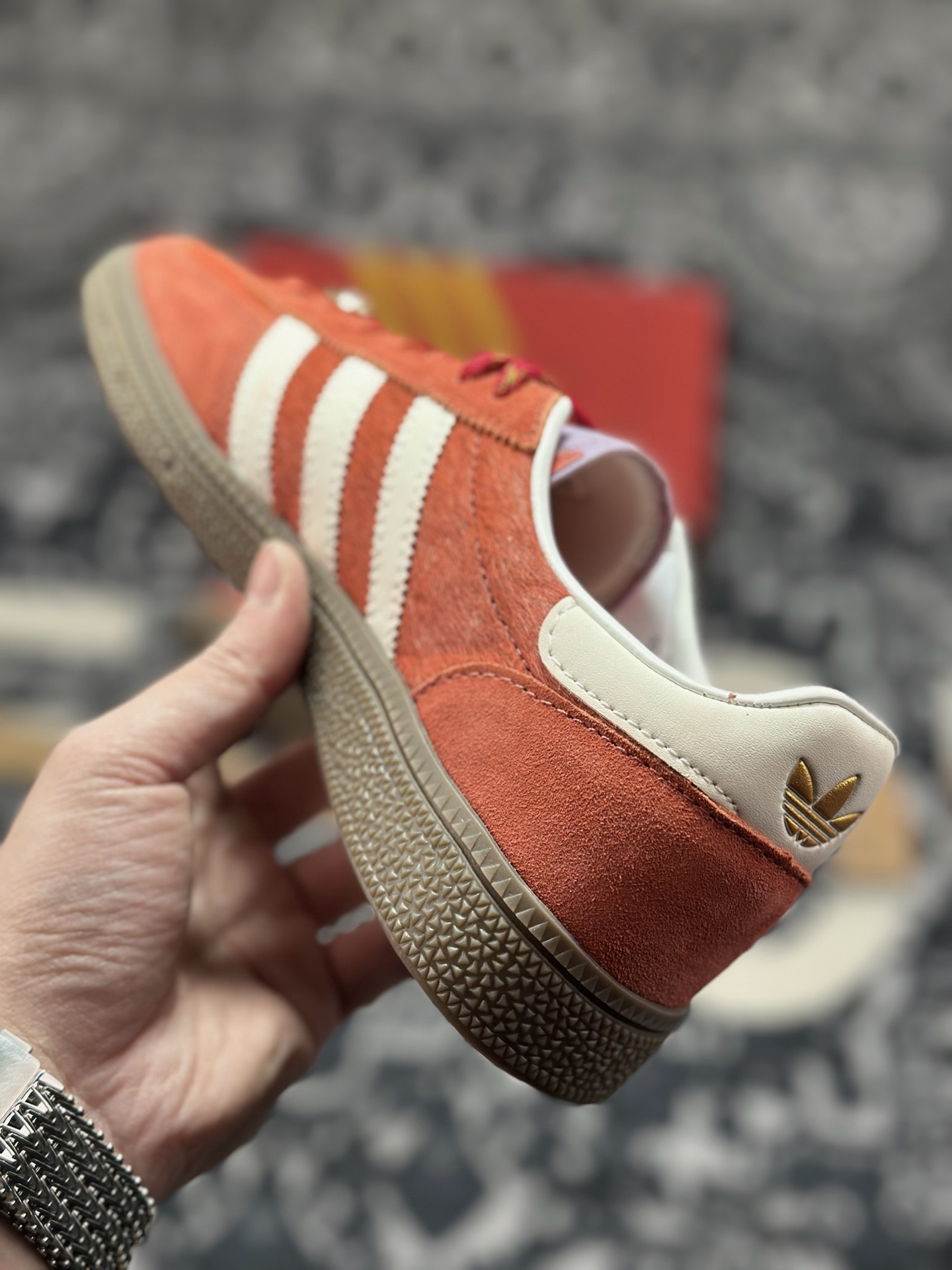 原装级别 adidas originals HANDBALL SPEZIAL CNY新年款 马年限定 红色 KJ6299