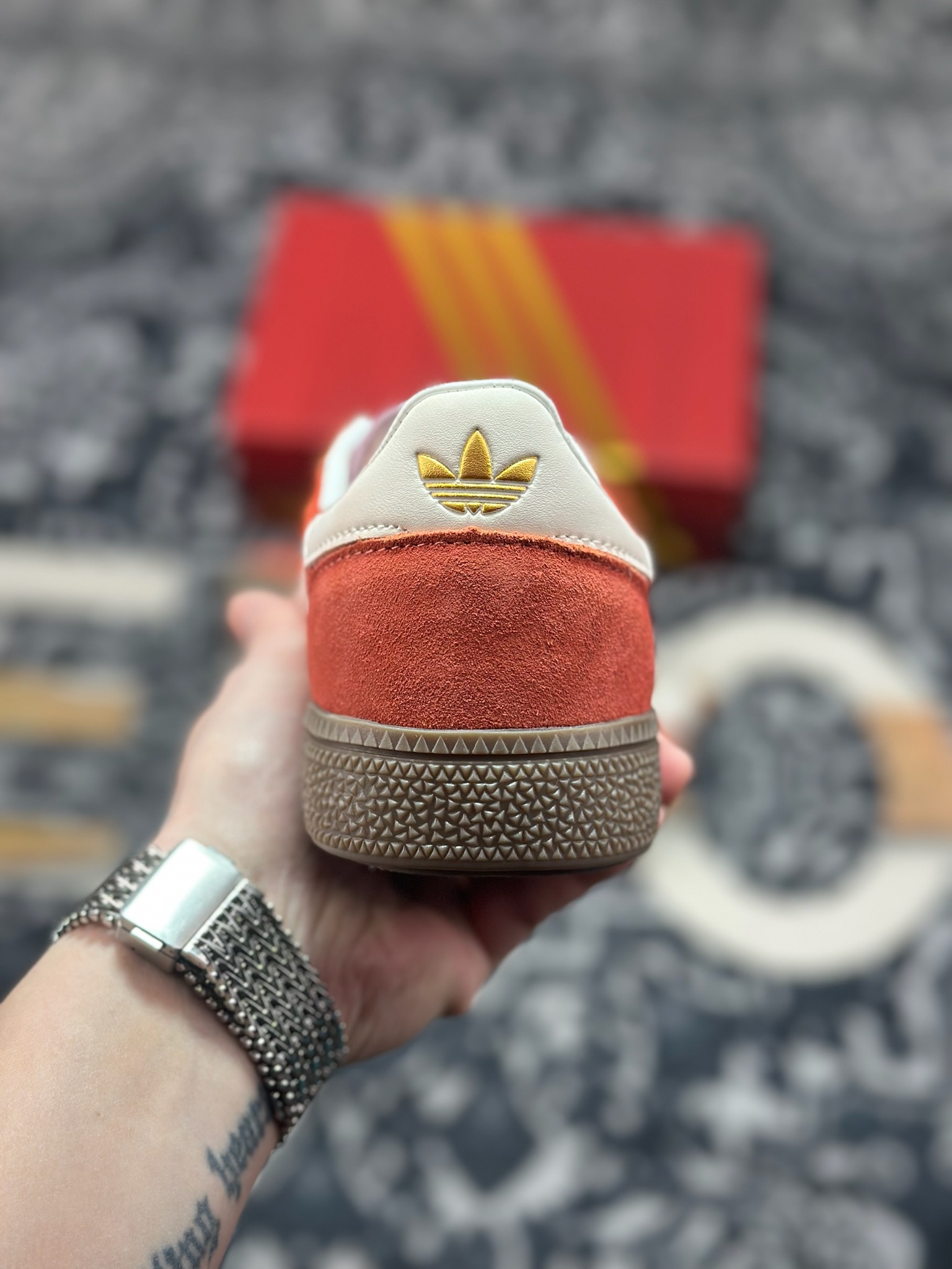 原装级别 adidas originals HANDBALL SPEZIAL CNY新年款 马年限定 红色 KJ6299