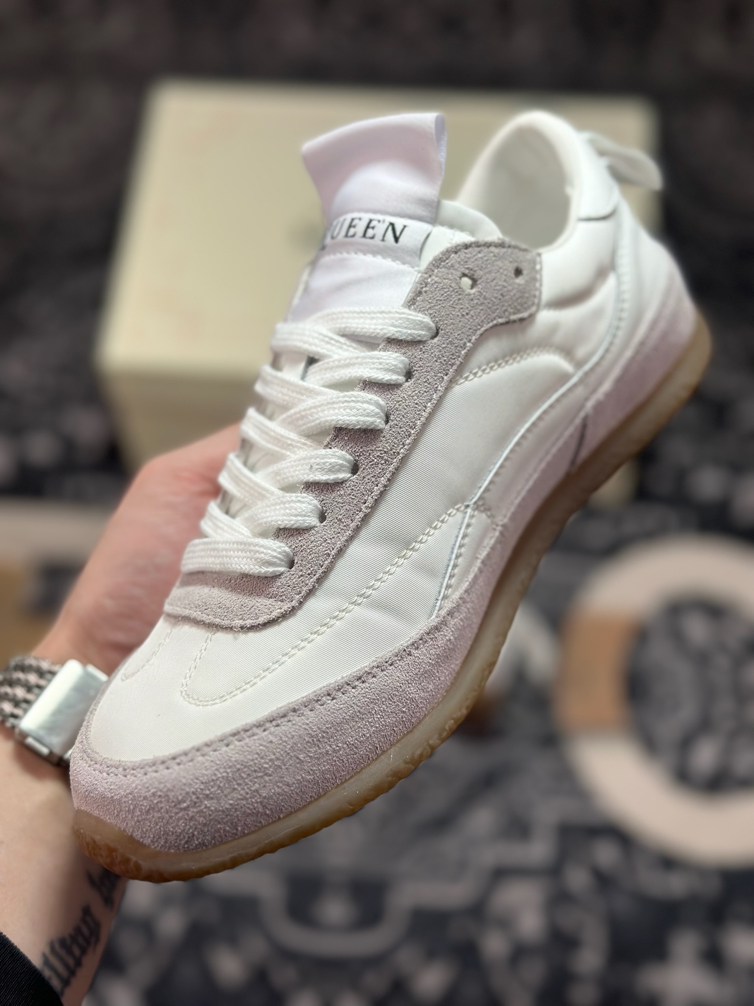 原装级别 Alexander McQUEEN 麦昆 德训鞋运动鞋-Top High Quatity Cheap Sneakers Fashion Clothing Clothes Bags handbags Shoes of all Brand wholesale With The best Quality And Beautiful Price from China Factory Chinese suppliers wholesaler seller 原装级别 Alexander McQUEEN 麦昆 德训鞋运动鞋