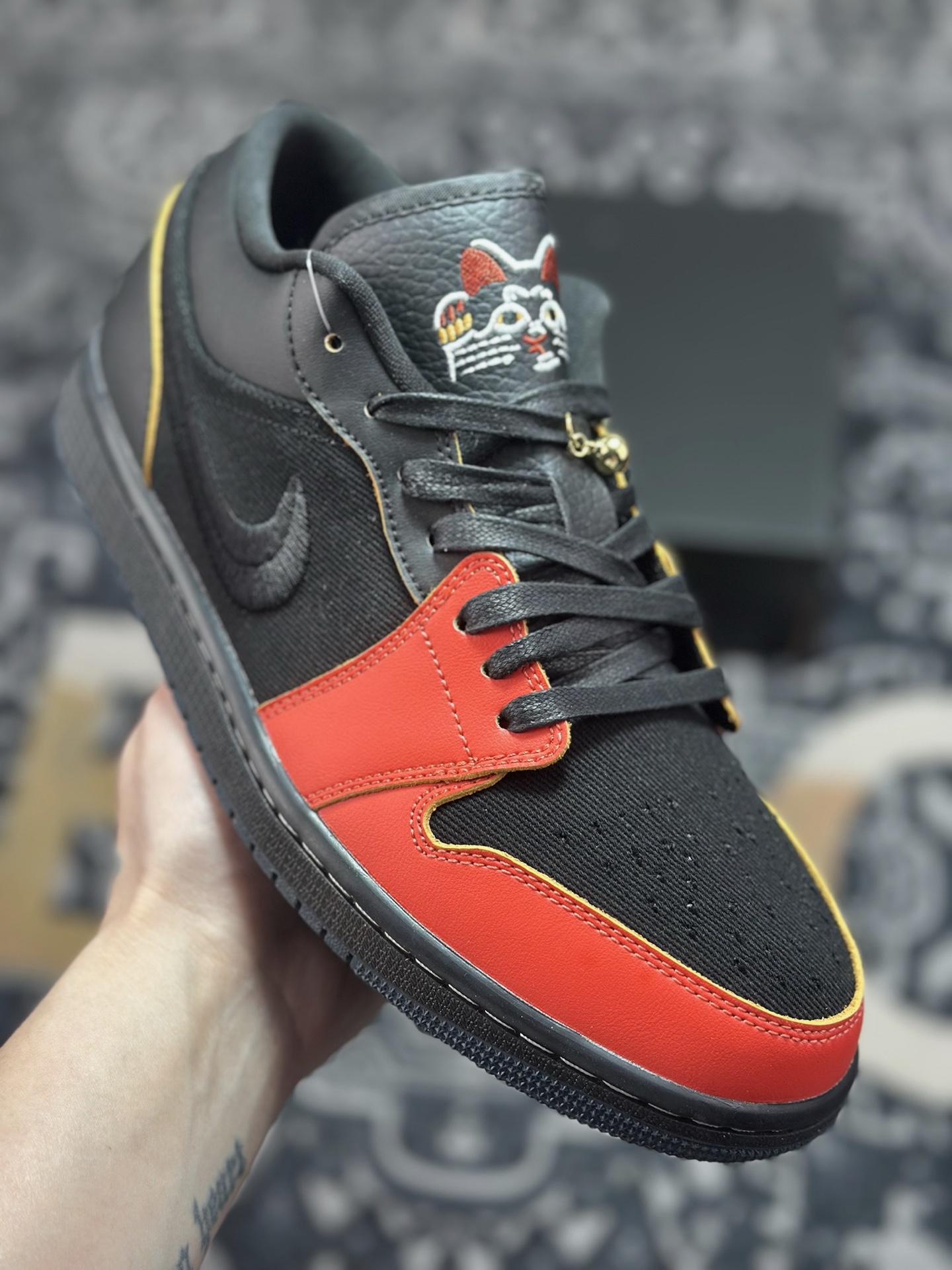A6200 原装级别 Air Jordan 1 Low 黑橙 AJ1乔1低帮休闲板鞋 IQ3460-010-Chinese UA Cheap High Quatity Brand Clothes Bags handbags Sneakers wholesale wholesaler seller from China Factory suppliers Fashion Clothing Shoes best Quality Beautiful Price A6200 原装级别 Air Jordan 1 Low 黑橙 AJ1乔1低帮休闲板鞋 IQ3460-010