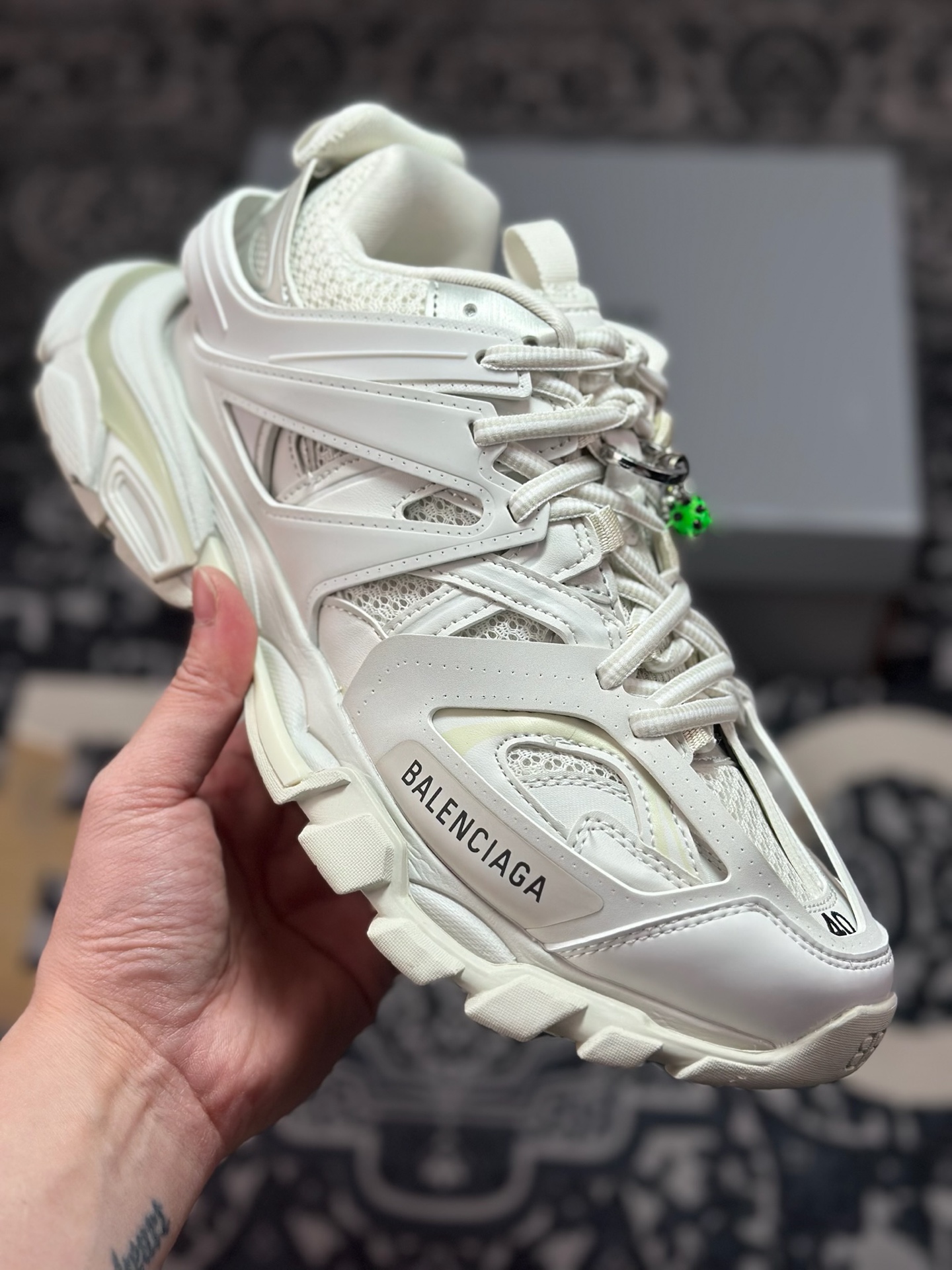 C9450 优选 原装级别 Balenciaga 巴黎世家 Track Sneaker 巴黎世家三代 542023 挂饰款 户外概念复古老爹鞋