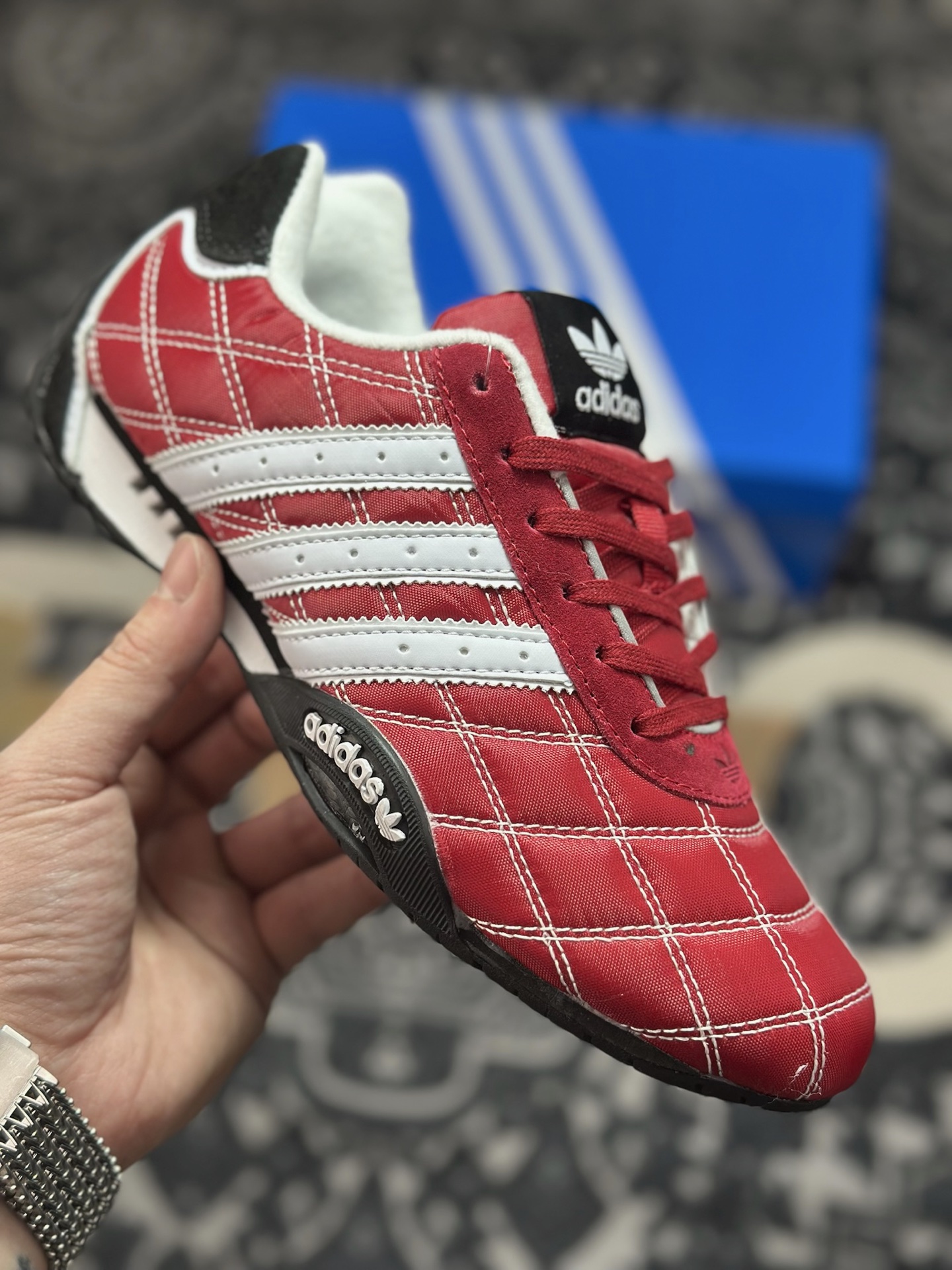 B2260 原装级别 Adidas originals ADIRACER 潮流运动防滑耐磨 阿迪达斯低帮休闲跑步鞋 JP7013