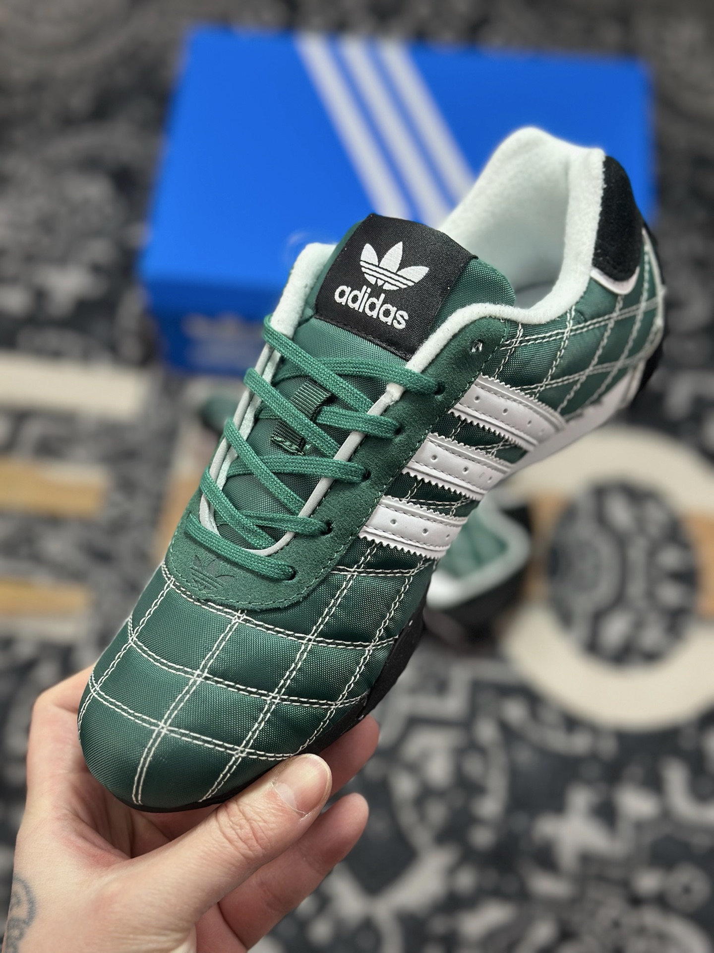 B2260 原装级别 Adidas originals ADIRACER 潮流运动防滑耐磨 阿迪达斯低帮休闲跑步鞋 JP7014