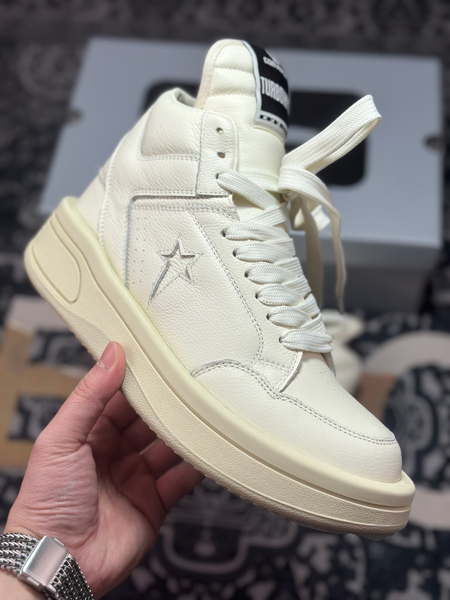 D2480 纯原版本 Converse x Rickowens x瑞克欧文斯匡威联名 厚底高帮休闲板鞋-Chinese UA Cheap High Quatity Brand Clothes Bags handbags Sneakers wholesale wholesaler seller from China Factory suppliers Fashion Clothing Shoes best Quality Beautiful Price D2480 纯原版本 Converse x Rickowens x瑞克欧文斯匡威联名 厚底高帮休闲板鞋