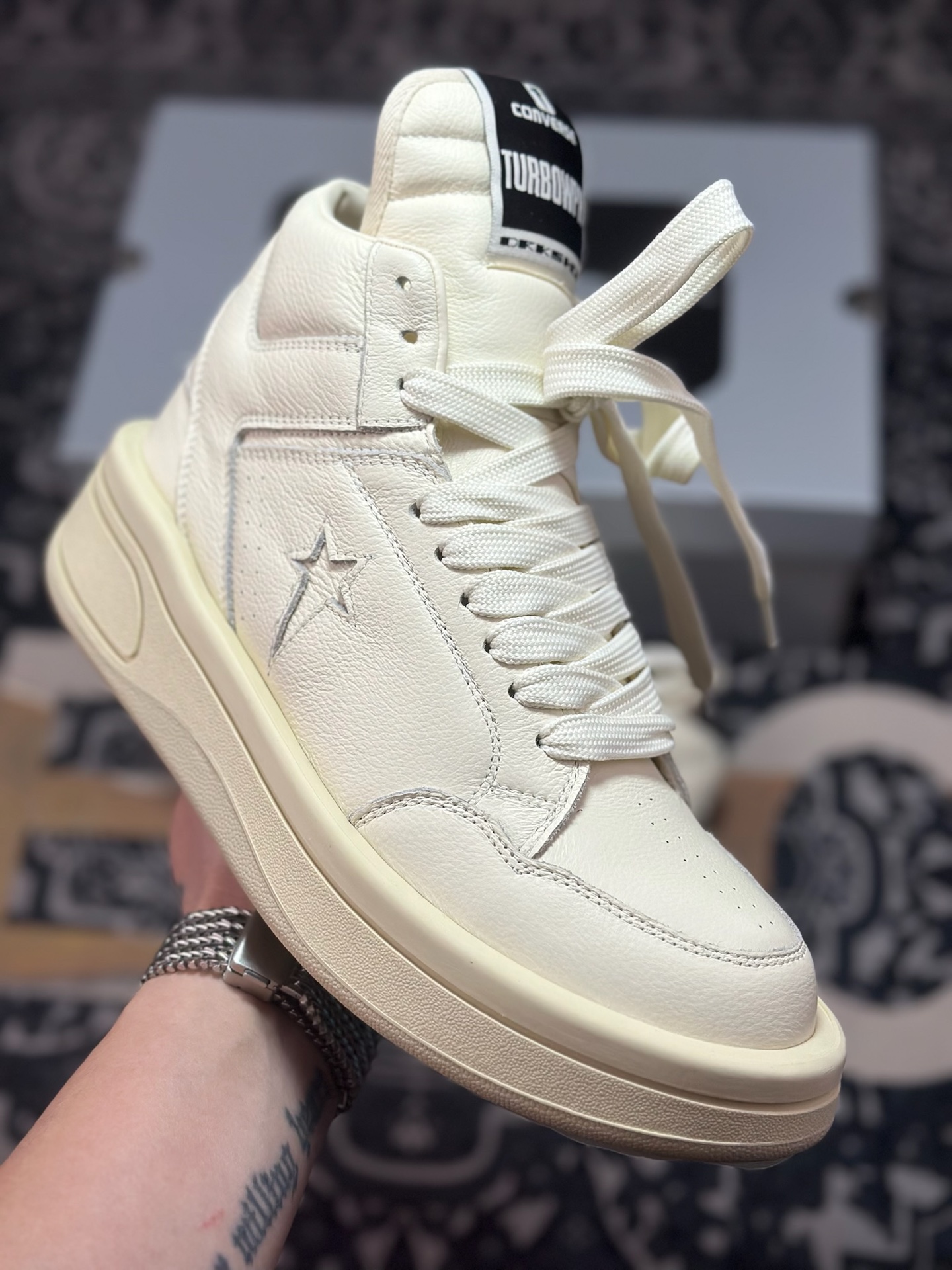 D2480 纯原版本 Converse x Rickowens x瑞克欧文斯匡威联名 厚底高帮休闲板鞋-Chinese UA Cheap High Quatity Brand Clothes Bags handbags Sneakers wholesale wholesaler seller from China Factory suppliers Fashion Clothing Shoes best Quality Beautiful Price D2480 纯原版本 Converse x Rickowens x瑞克欧文斯匡威联名 厚底高帮休闲板鞋
