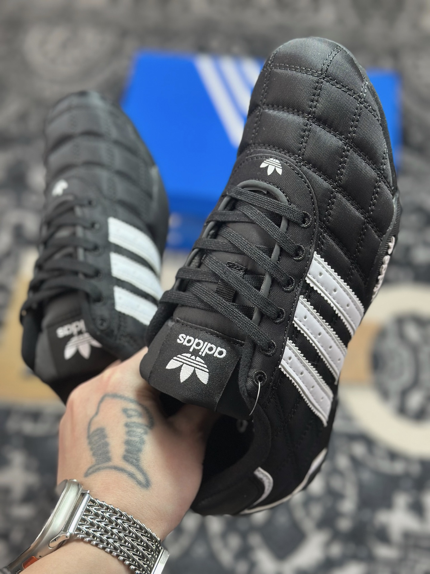 原装级别 AD BAD BUBBY CAMPUS 潮流运动防滑耐磨 阿迪达斯低帮休闲跑步鞋 JP0285