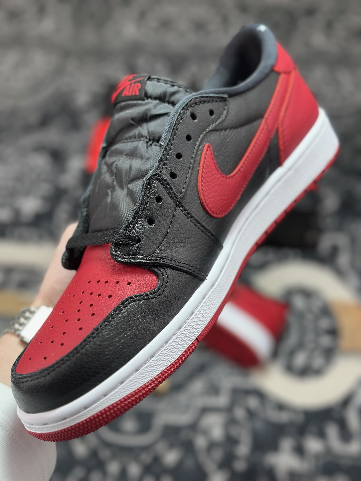 优选 原装级别 纯原版本 Jordan Air Jordan 1 LOW 禁穿 AJ1乔1低帮男子文化篮球鞋 IW6276-001