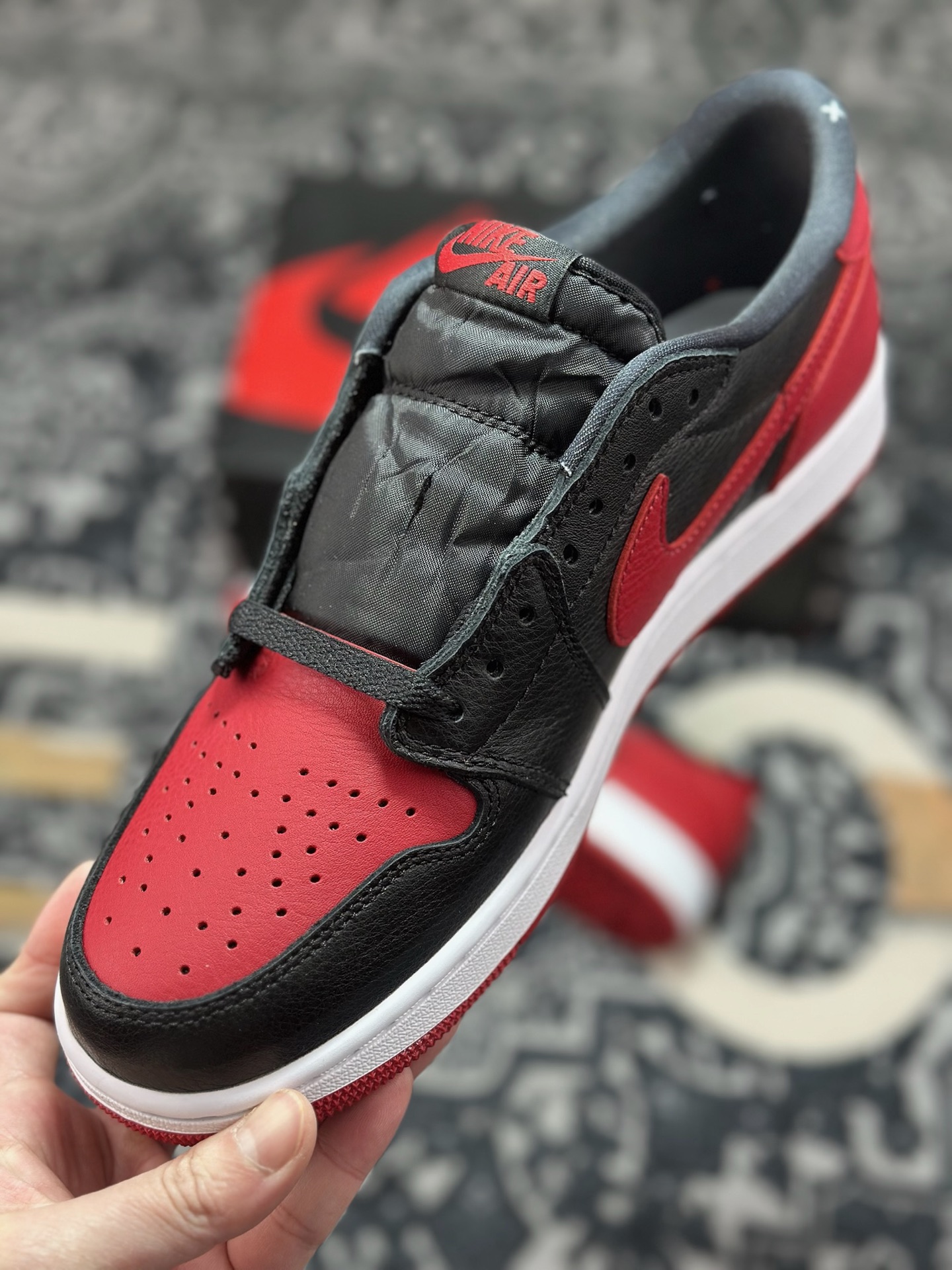 优选 原装级别 纯原版本 Jordan Air Jordan 1 LOW 禁穿 AJ1乔1低帮男子文化篮球鞋 IW6276-001