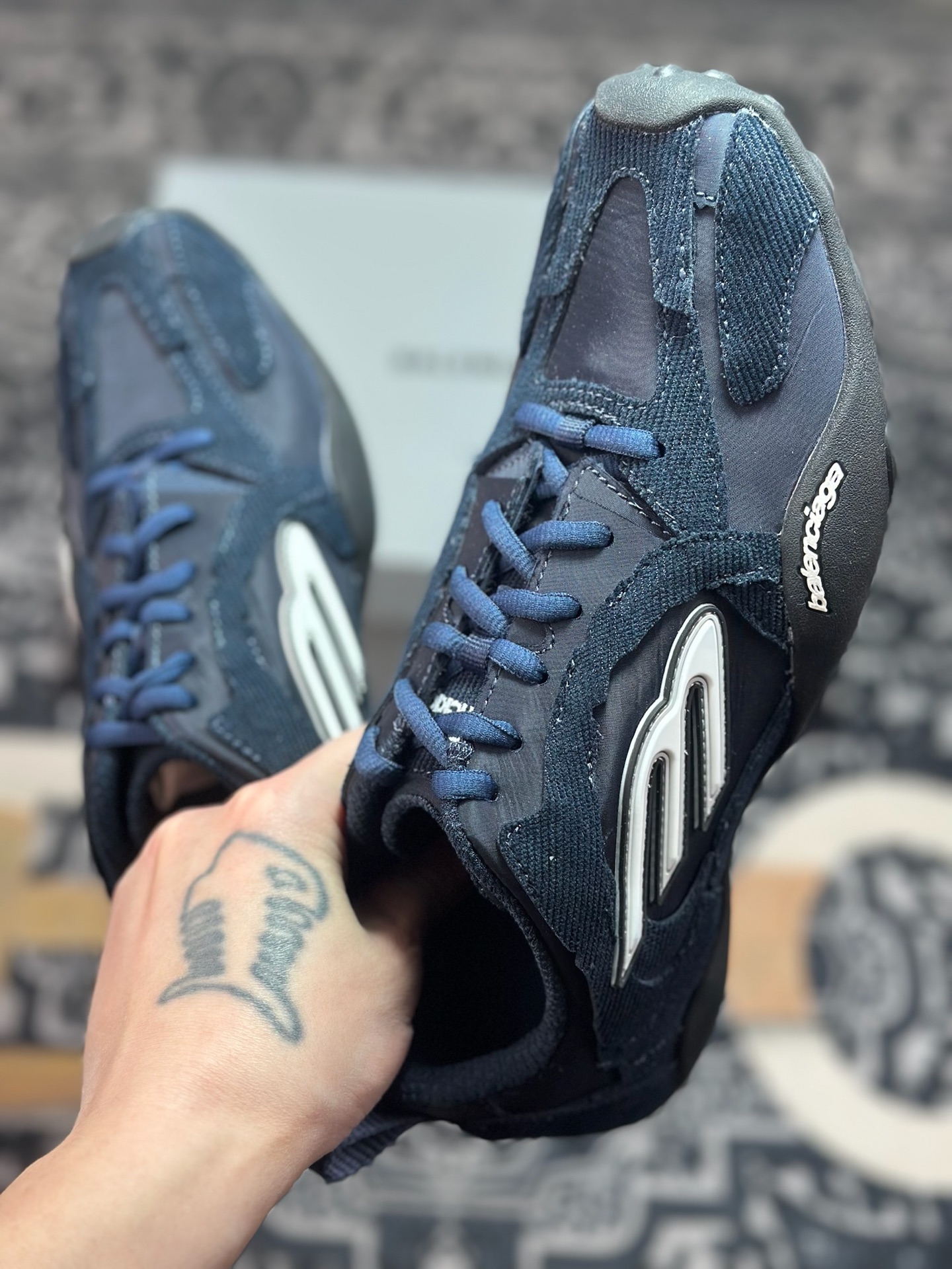 优选 原装级别 Balenciaga 巴黎世家 Monday Ultra Sneaker 复古老爹鞋 853508
