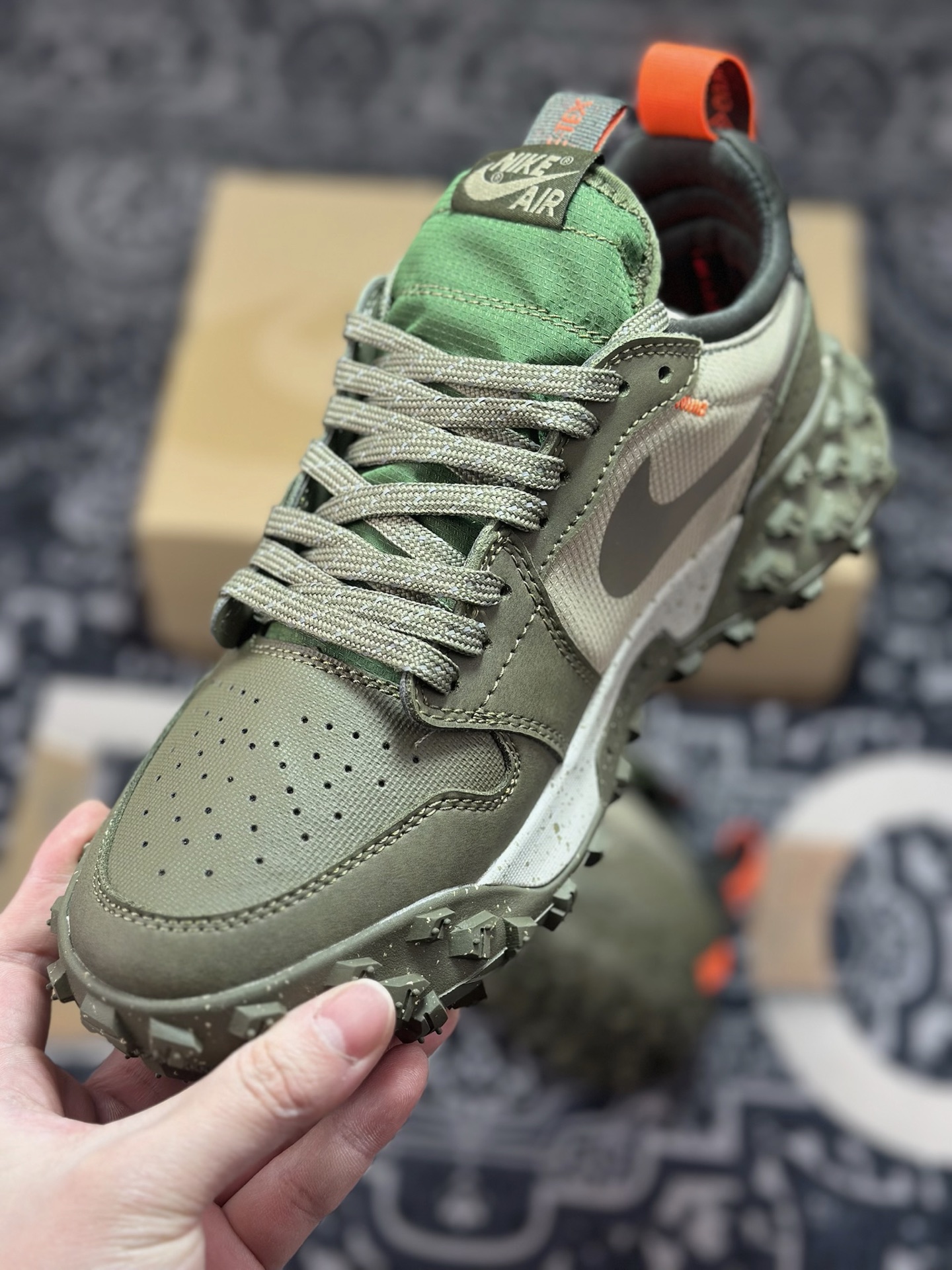 原装级别 东南亚订单 Jordan Air Jordan 1 Element Gore-Tex 橄榄绿 FV4227-201