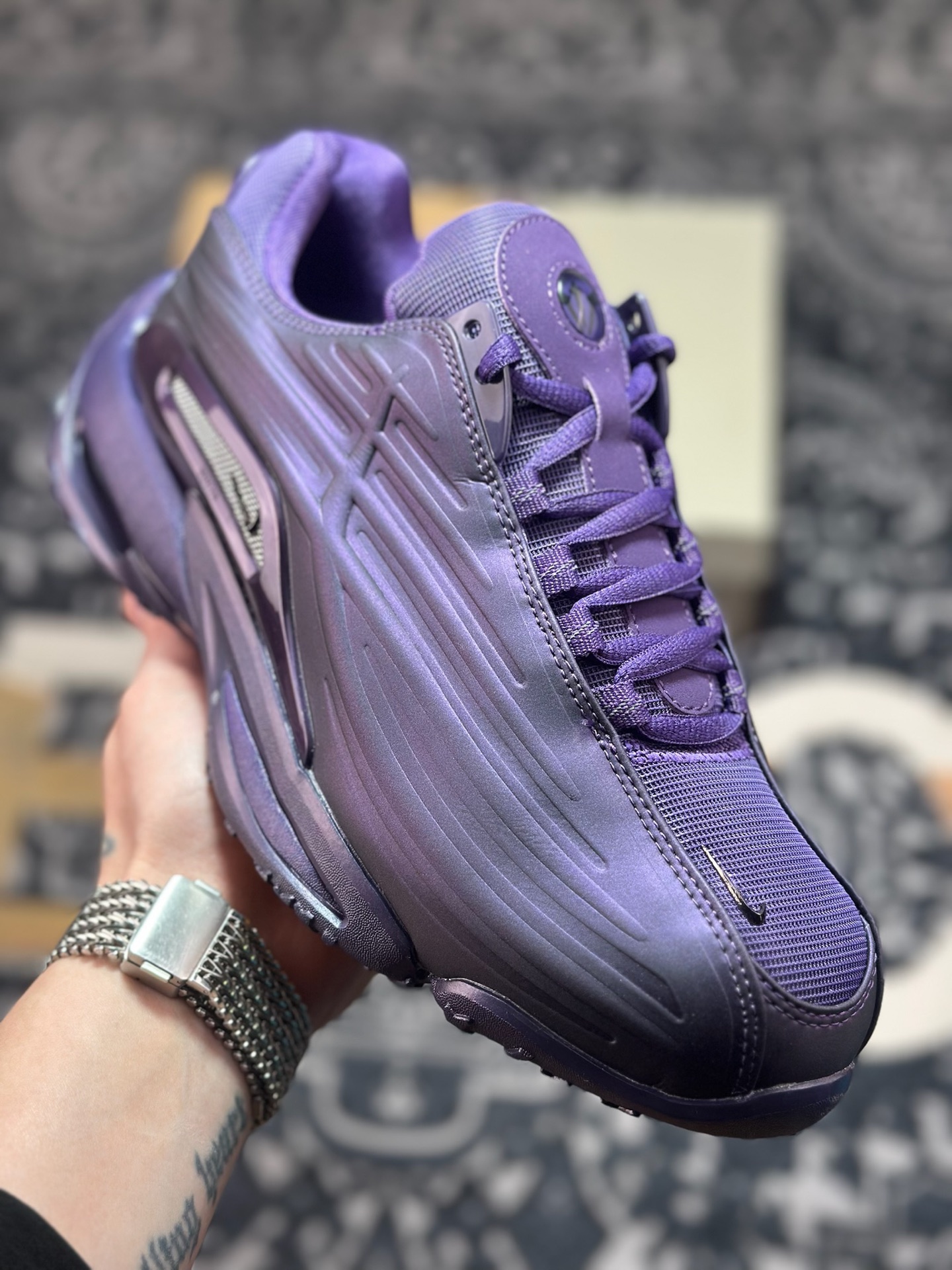 优选 原装级别 含45.5 完美复刻 目前市面最正确版本 NOCTA x Nike Hot Step 2 ”Eggplant”茄紫色 DZ7293-500 优选 原装级别 含45.5 完美复刻 目前市面最正确版本 NOCTA x Nike Hot Step 2 ”Eggplant”茄紫色 DZ7293-500
