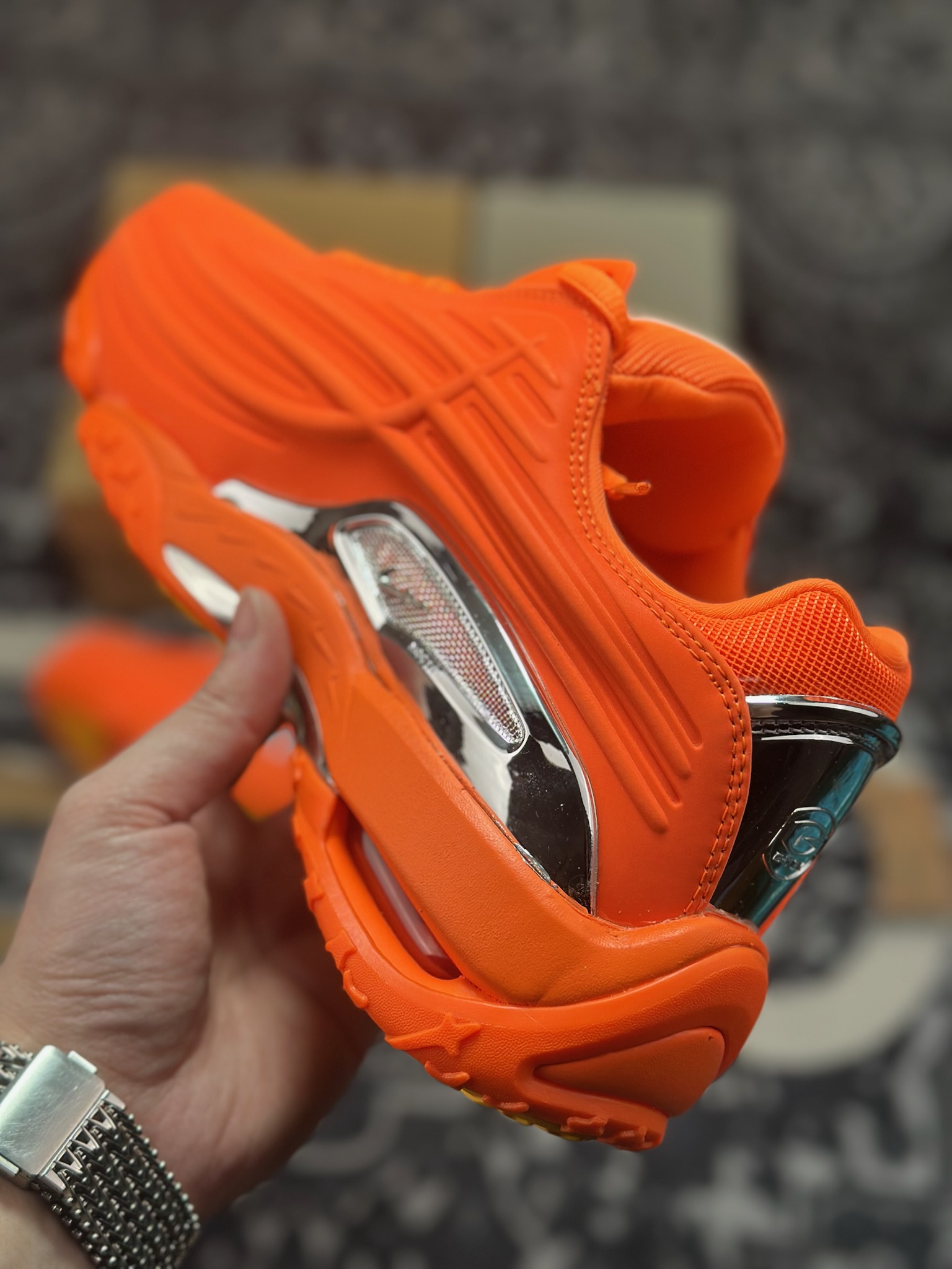 优选 原装级别 含45.5 完美复刻 目前市面最正确版本 NOCTA x Nike Hot Step Air Terra 橙色 DZ7293-800