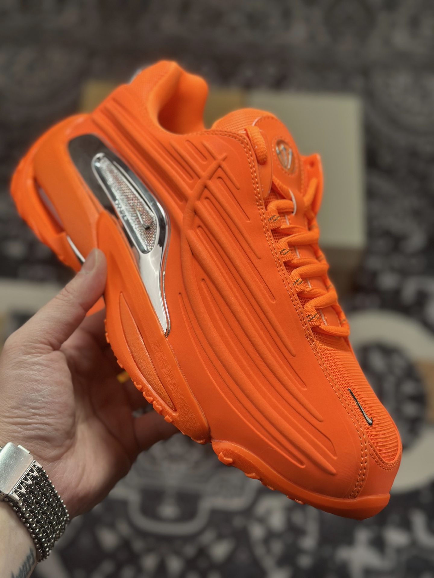 优选 原装级别 含45.5 完美复刻 目前市面最正确版本 NOCTA x Nike Hot Step Air Terra 橙色 DZ7293-800